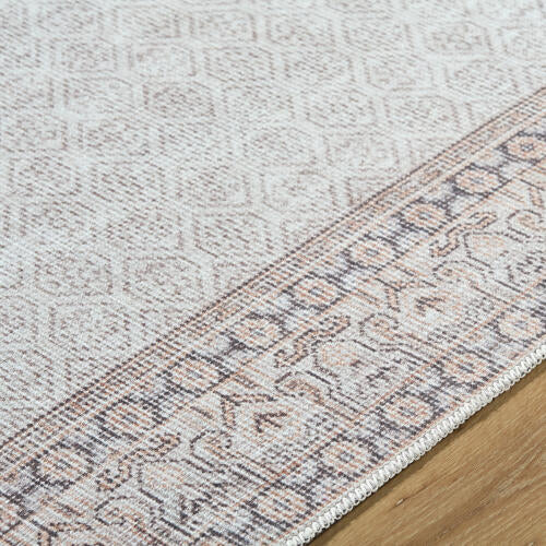 Our PNW Home Rainier PNWRN-2309 Cream Machine Washable Area Rug by LIVABLISS