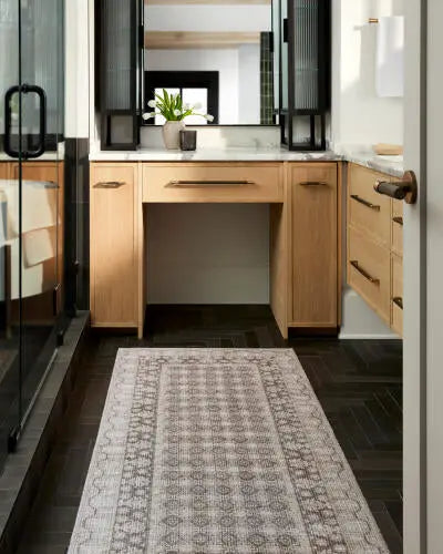 Rainier PNWRN-2310 Light-Brown Area Rug by Our PNW Home x LIVABLISS