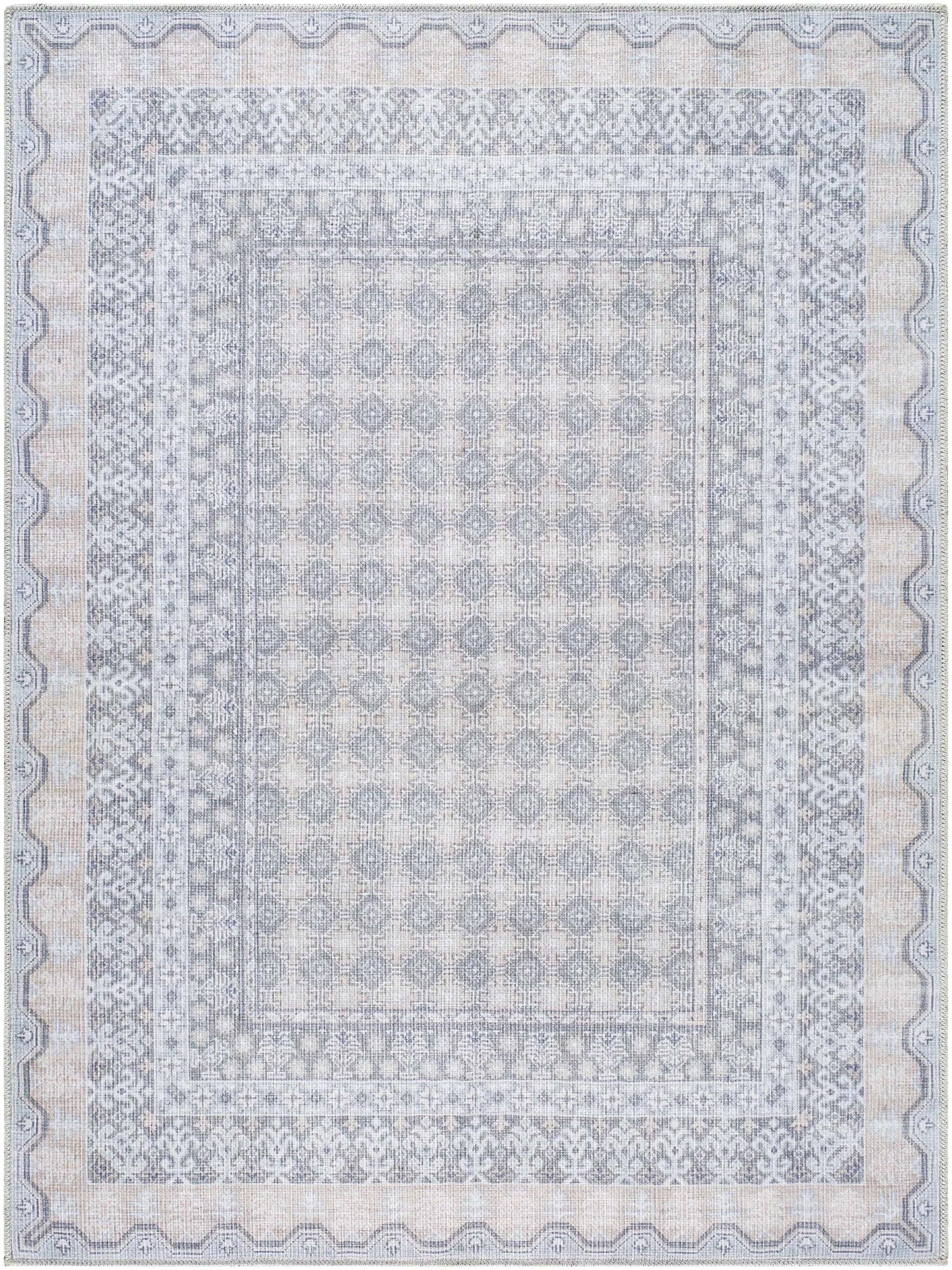 Rainier PNWRN-2313 Pale Blue Area Rug by Our PNW Home x LIVABLISS
