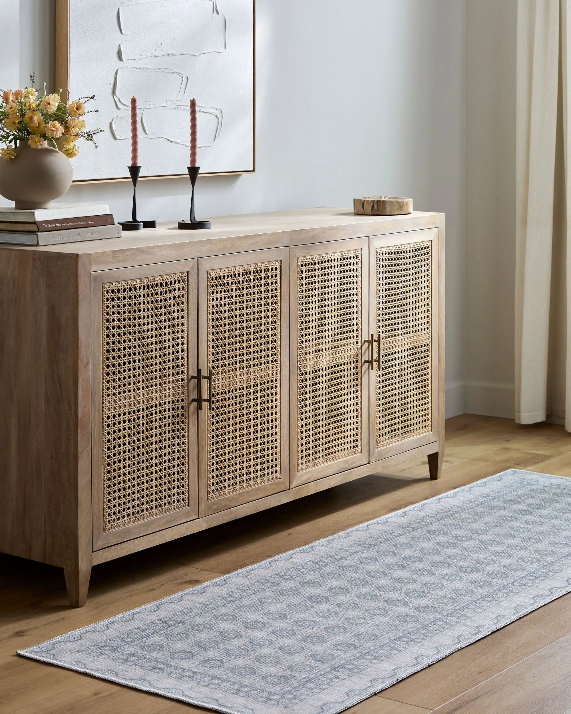 Rainier PNWRN-2313 Pale Blue Area Rug by Our PNW Home x LIVABLISS
