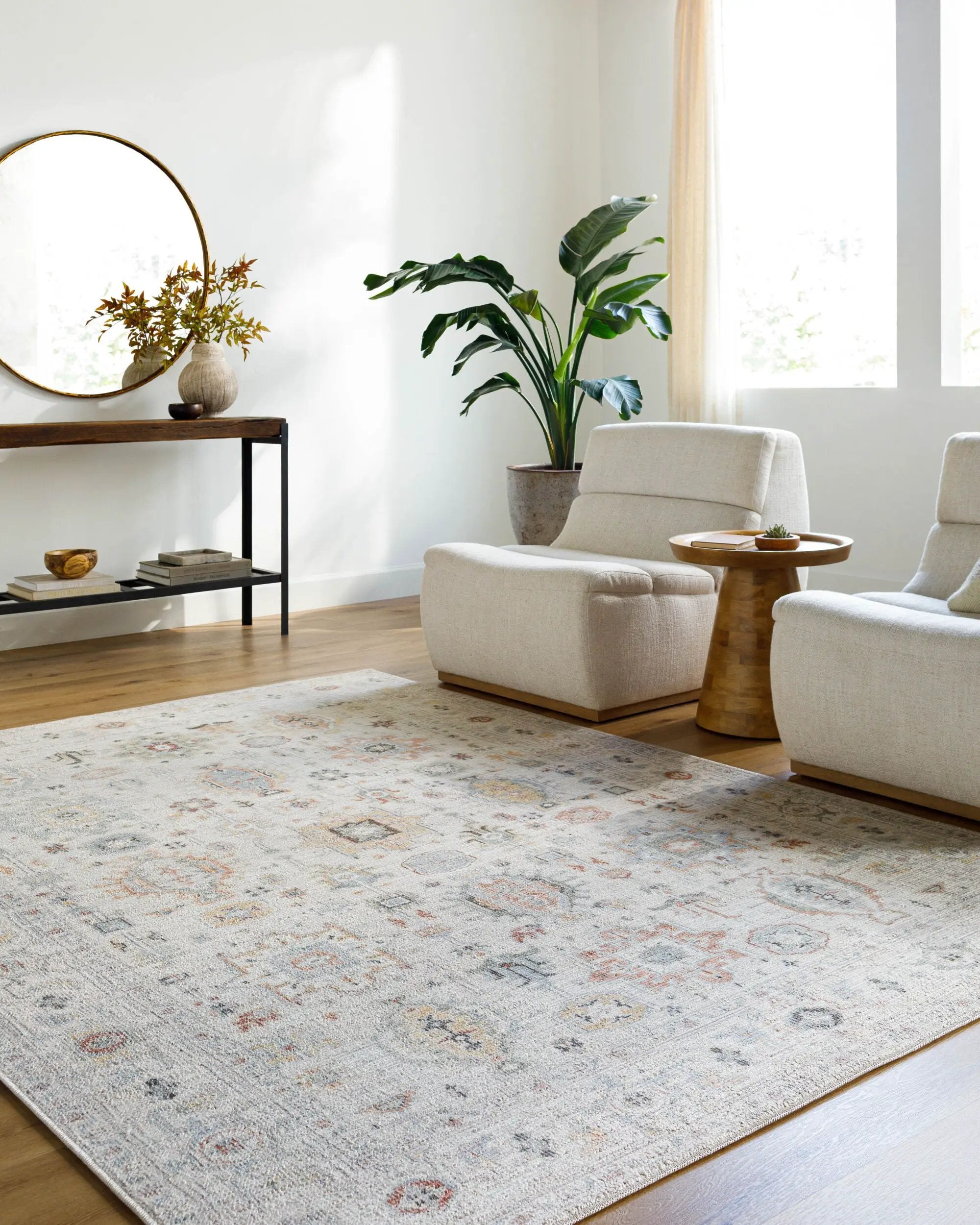Spokane PNWSP-2300 Ivory Area Rug by Our PNW Home x LIVABLISS