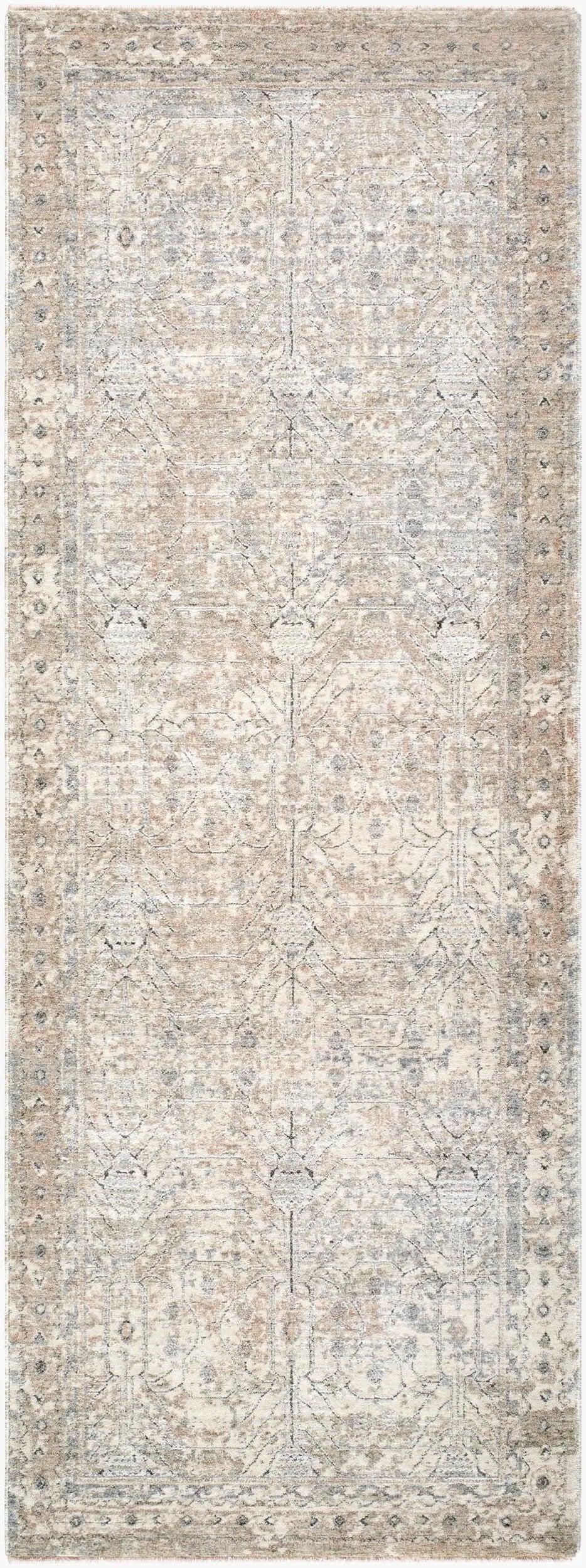 Poetry POI-2302 Cream Area Rug by LIVABLISS