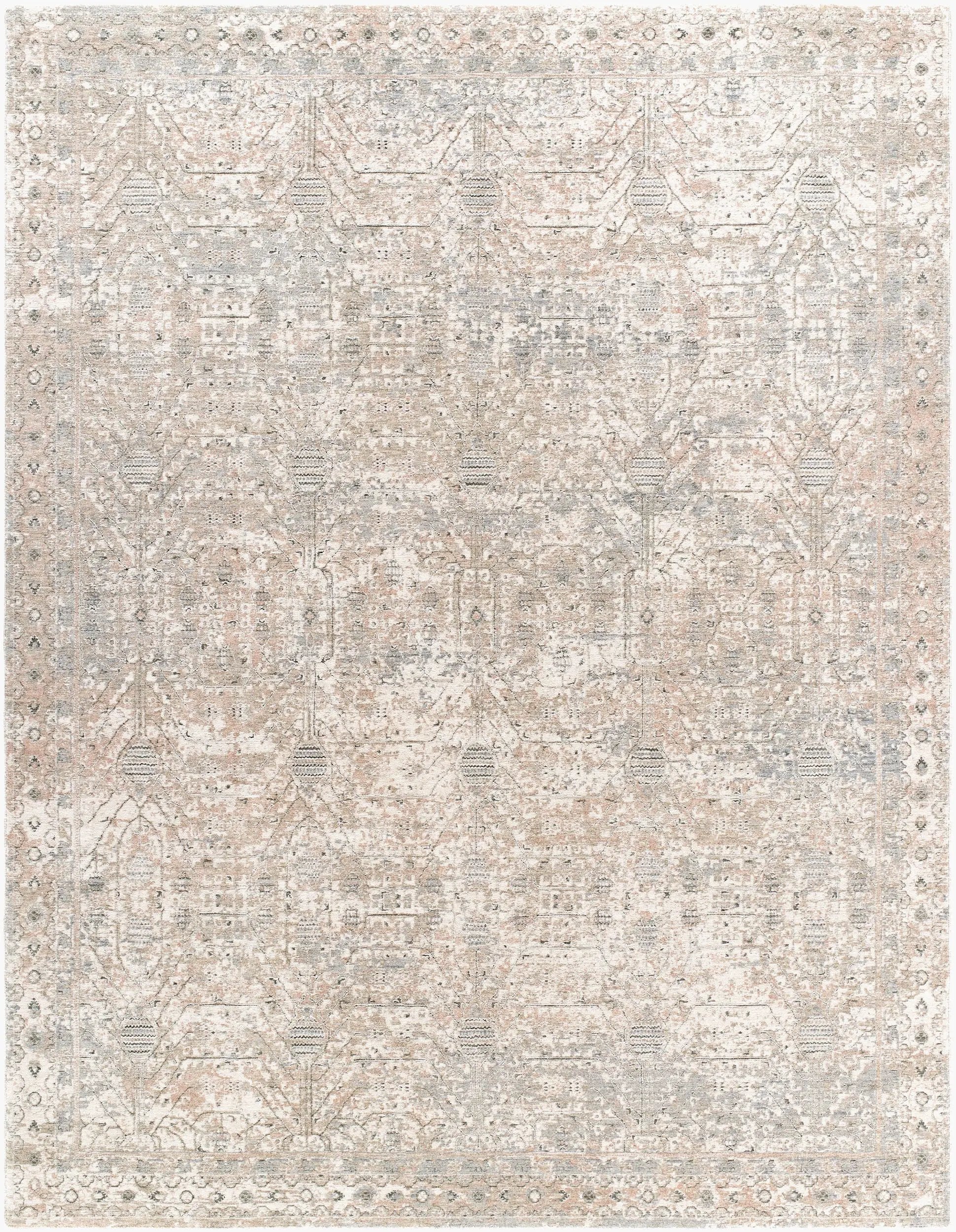Poetry POI-2302 Cream Area Rug by LIVABLISS