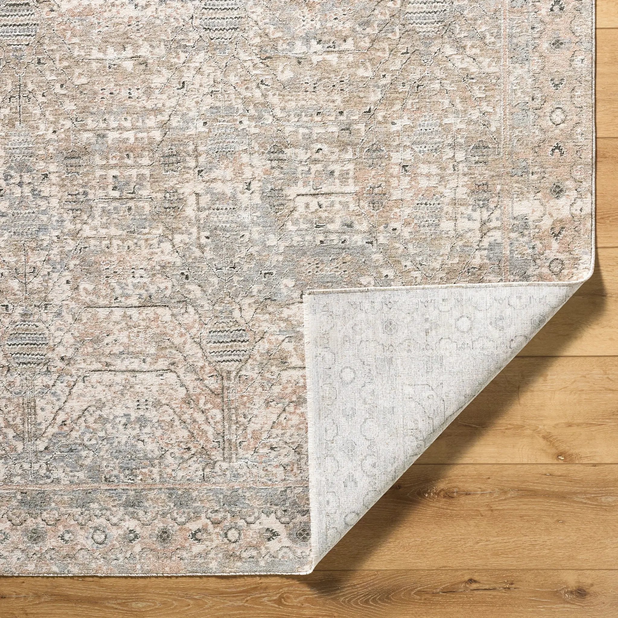 Poetry POI-2302 Cream Area Rug by LIVABLISS
