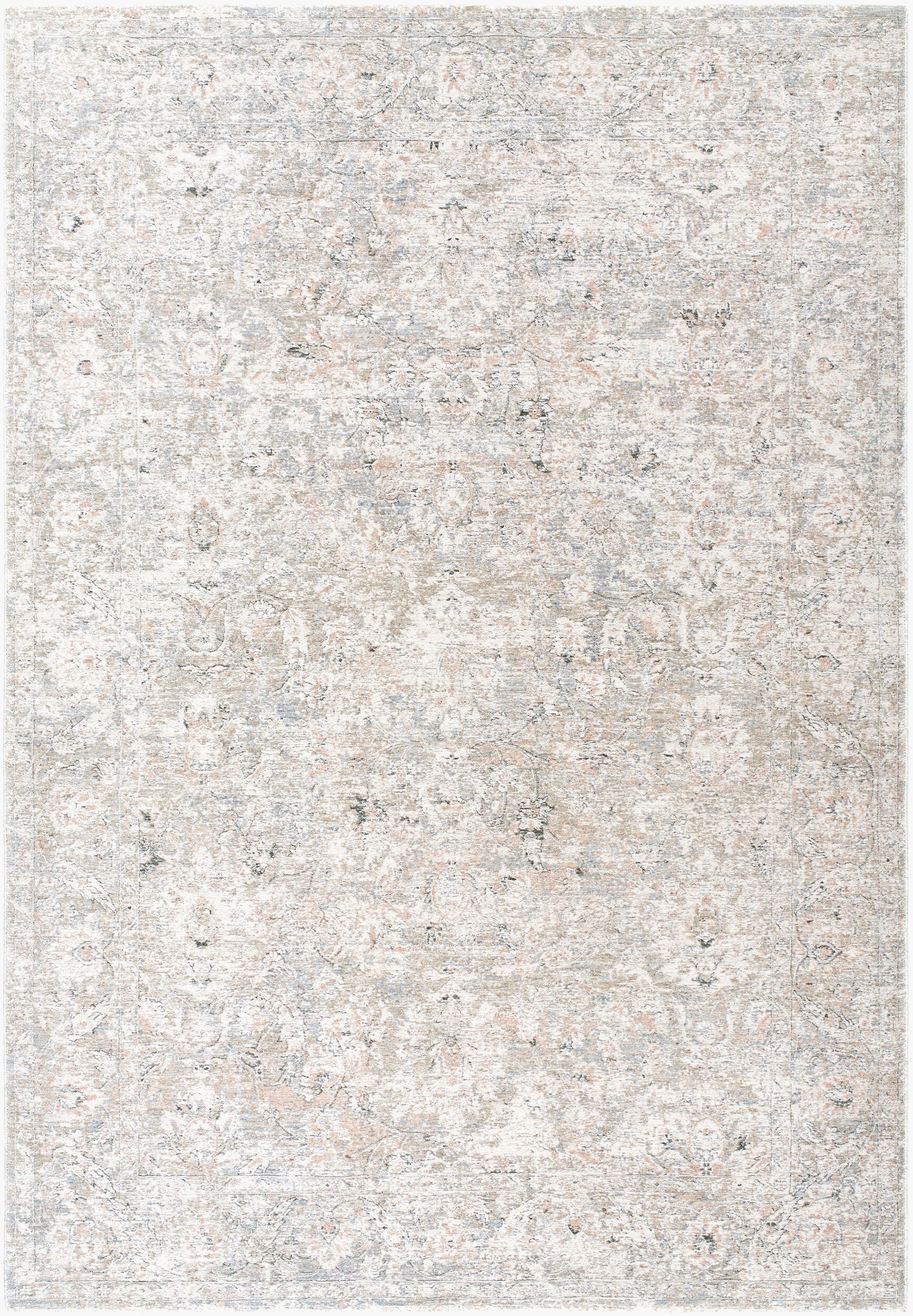 Livabliss Poetry POI-2303 Cream Area Rug
