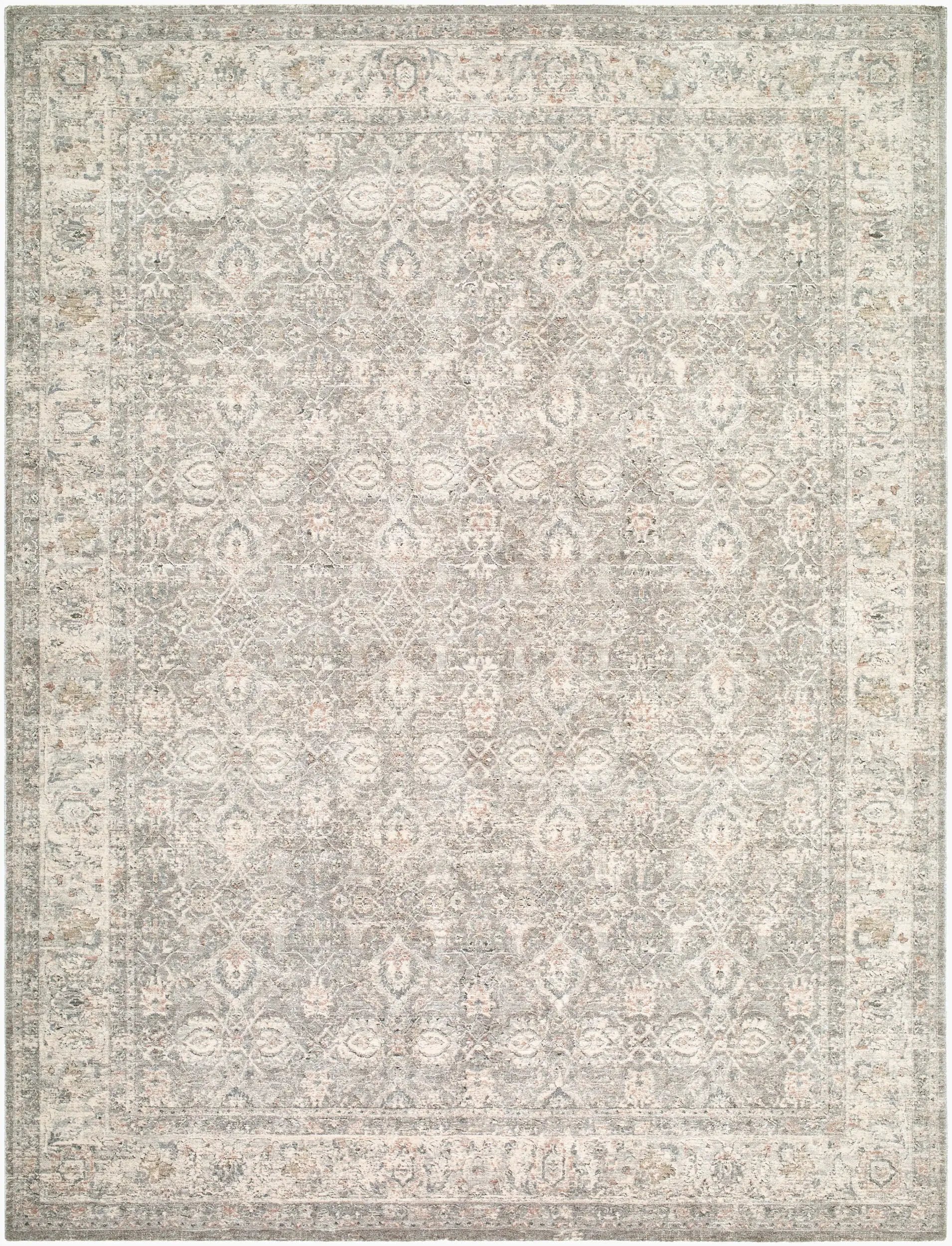 Poetry POI-2306 Cream Area Rug by LIVABLISS
