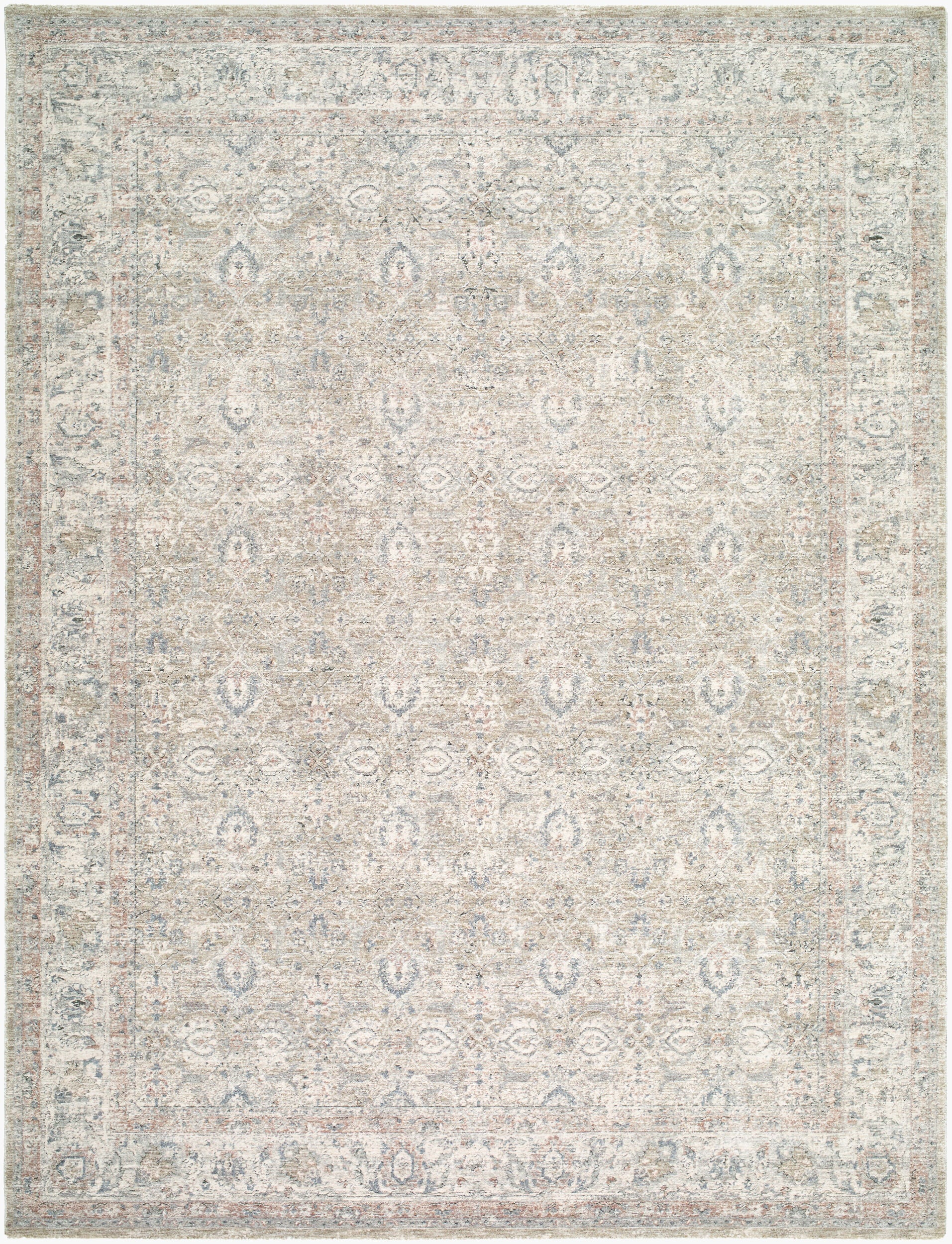 Livabliss Poetry POI-2307 Cream Area Rug