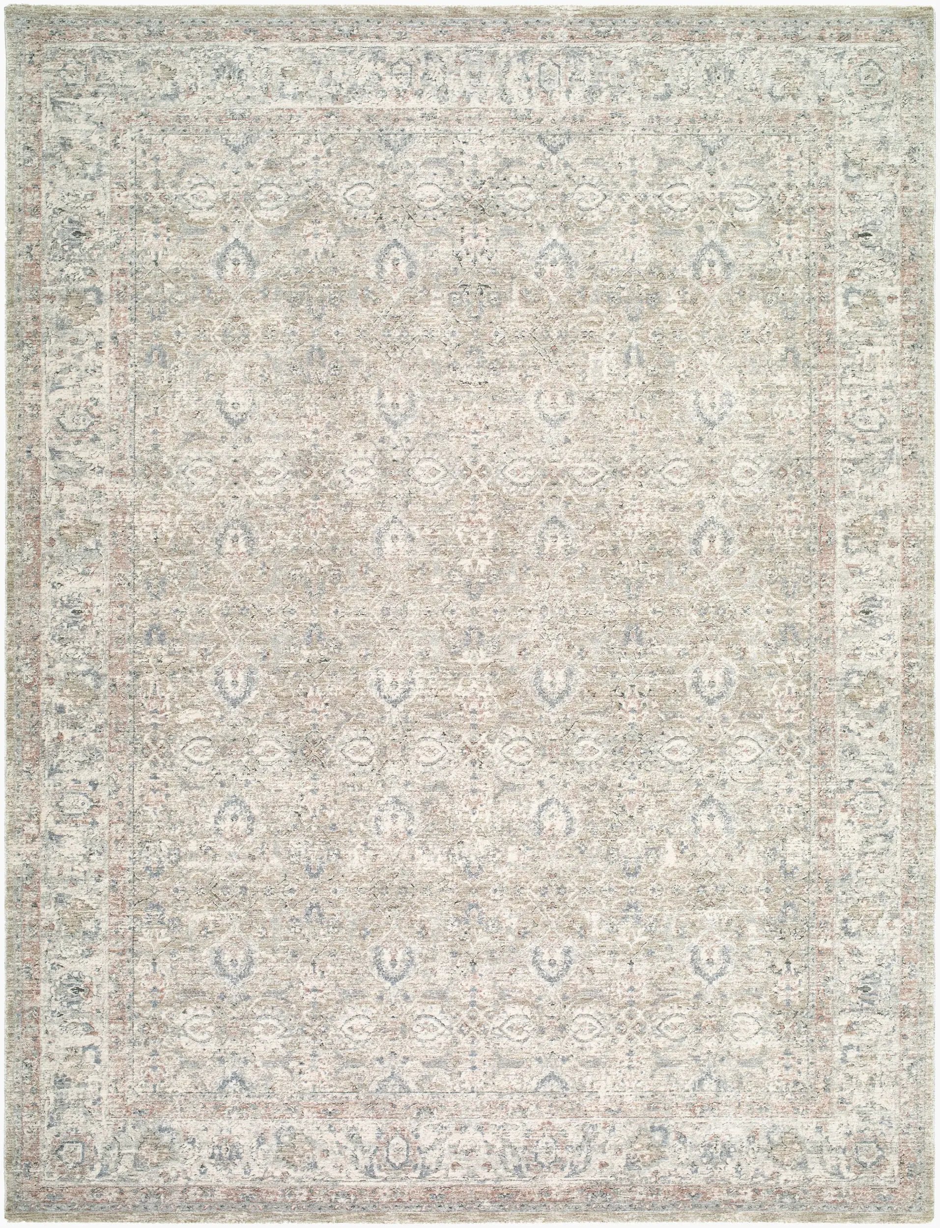 Poetry POI-2307 Cream Area Rug by LIVABLISS