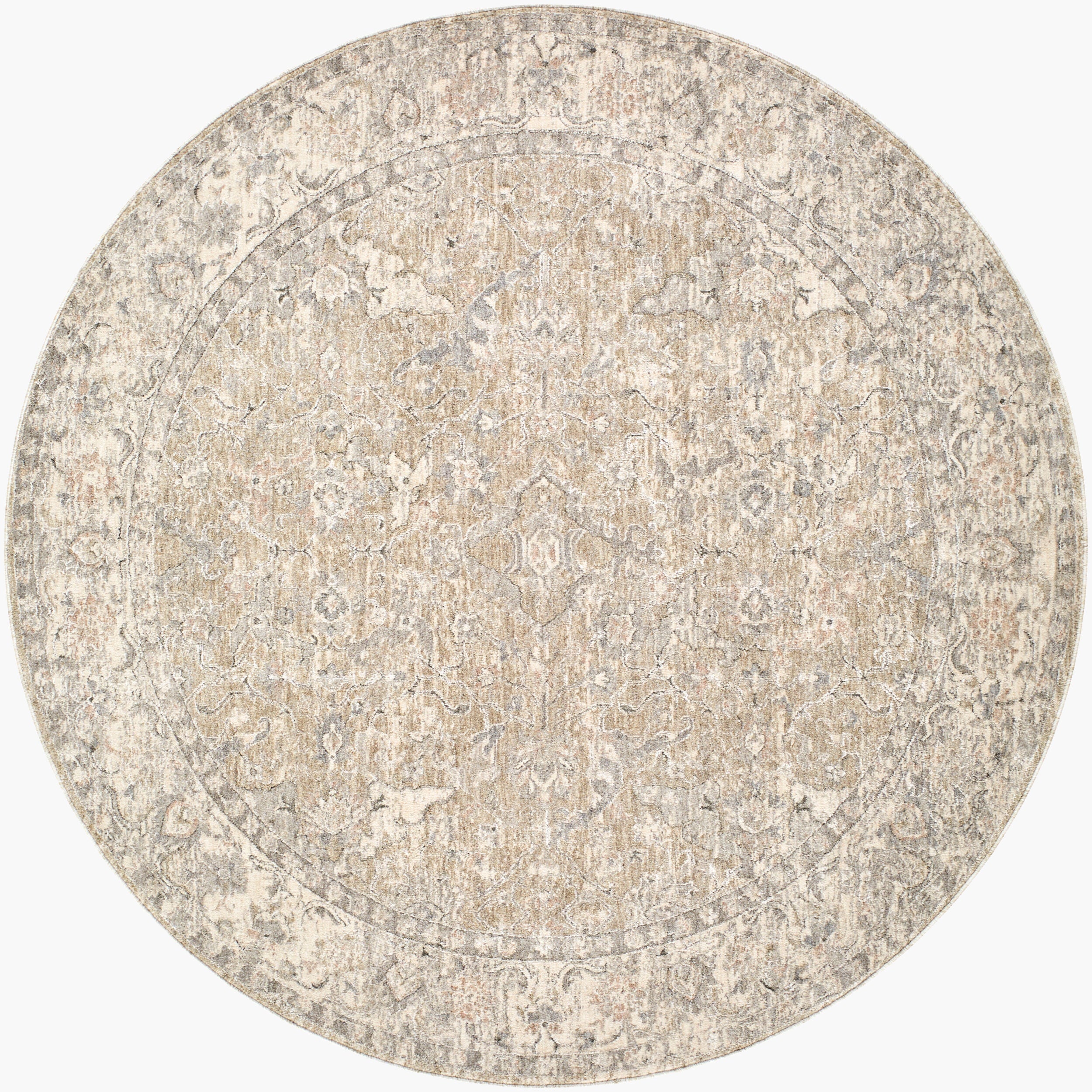 Livabliss Poetry POI-2308 Cream Area Rug