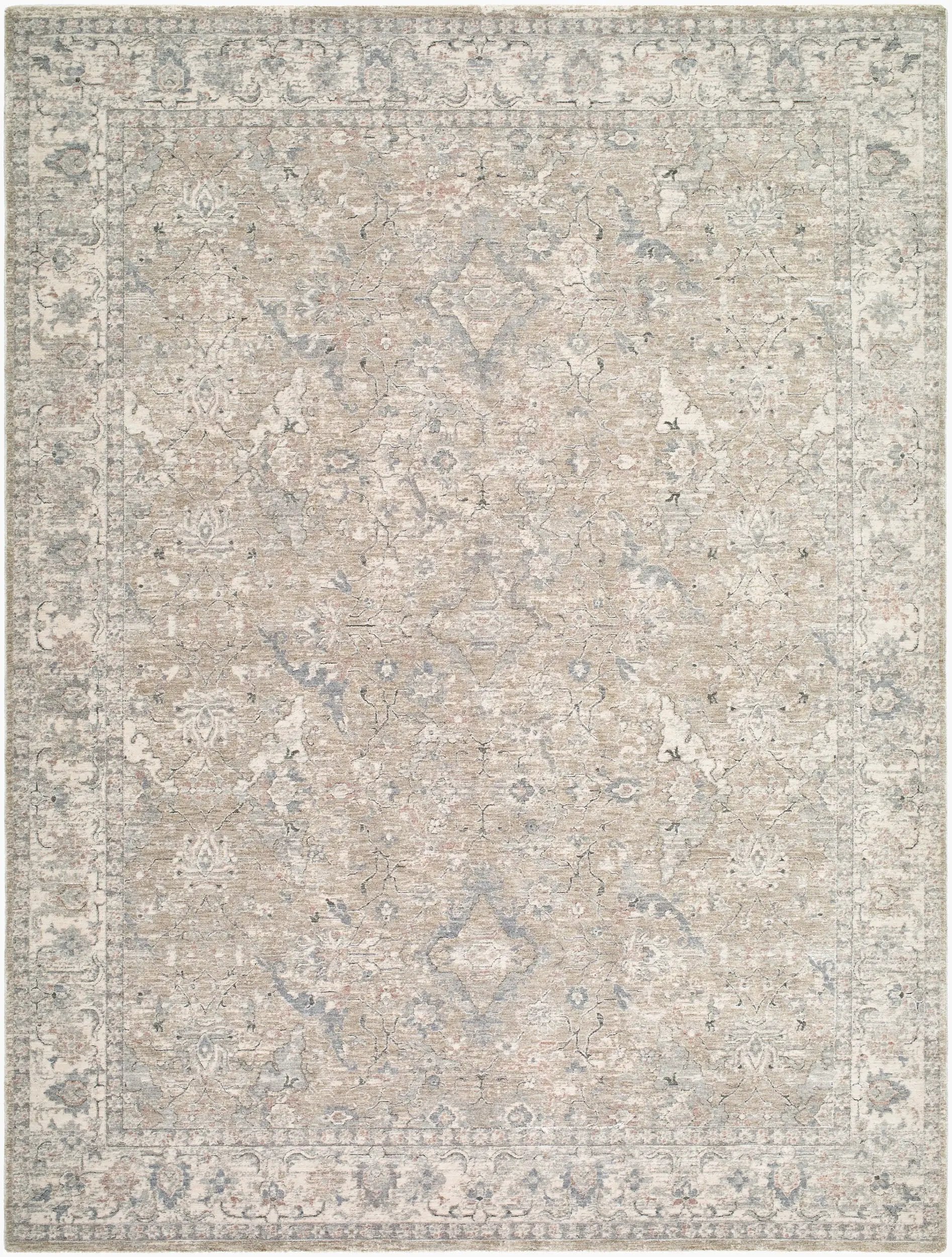 Poetry POI-2308 Cream Area Rug by LIVABLISS