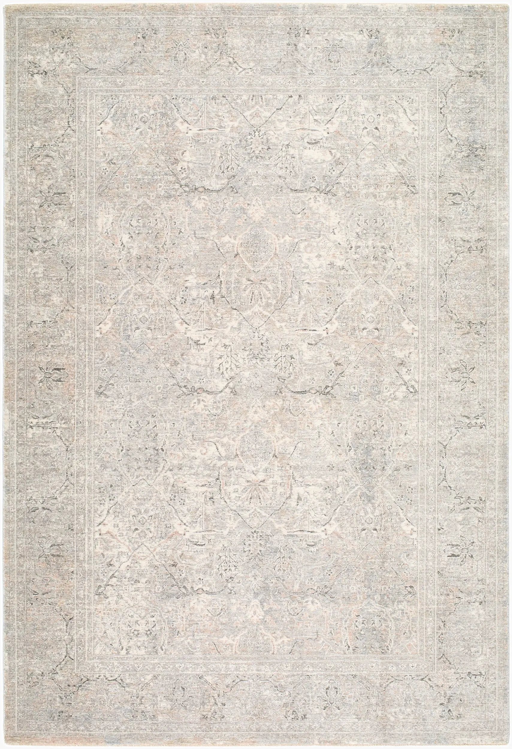 Poetry POI-2315 Cream Area Rug by LIVABLISS