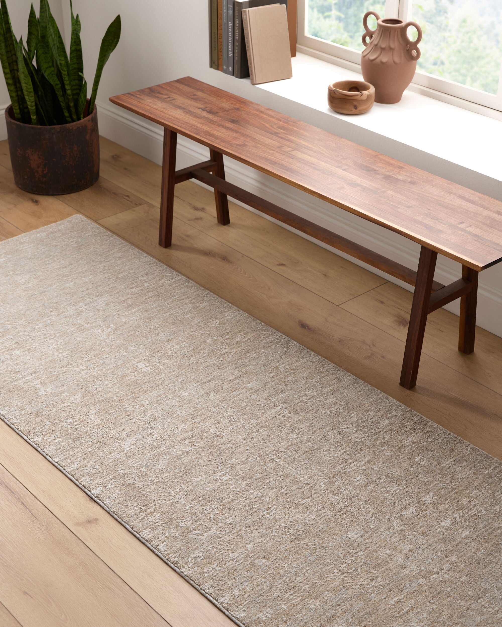 Surya Poet POT-2300 Slate Area Rug by LIVABLISS