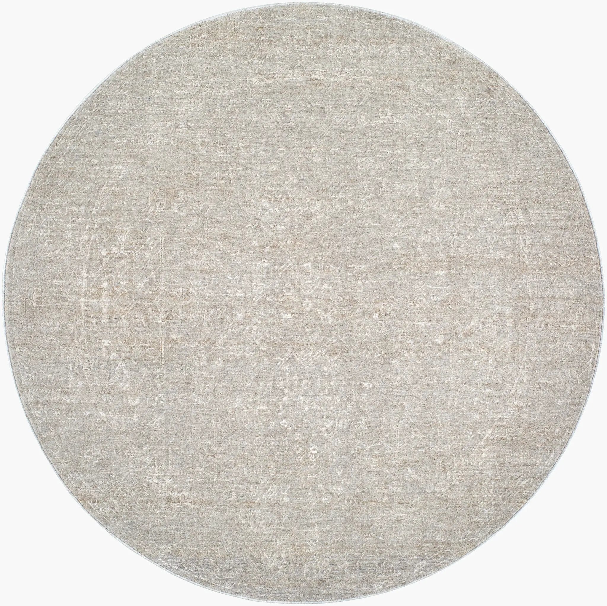 Poet POT-2302 Light-Slate Area Rug by LIVABLISS