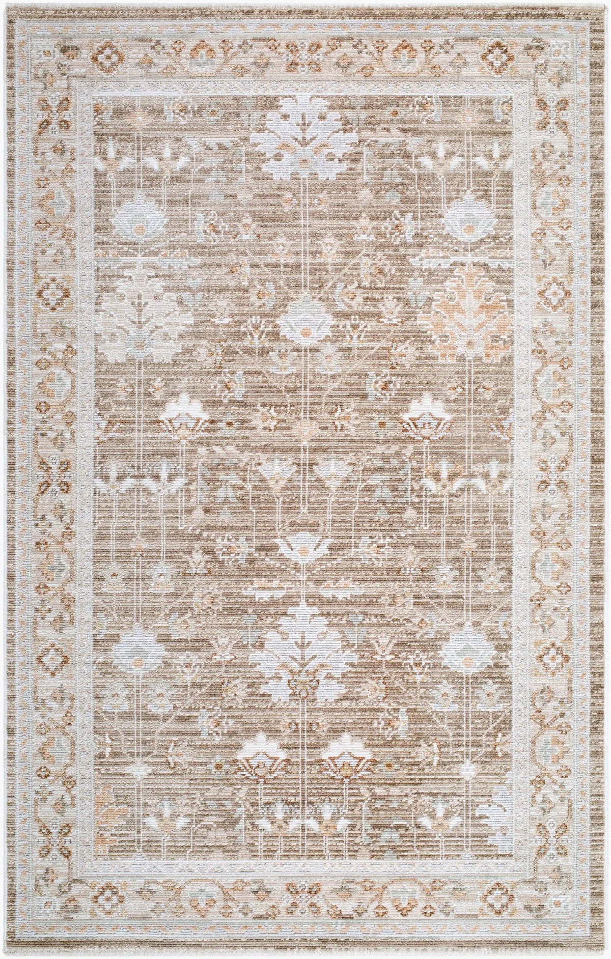 LIVABLISS Pierre Loti PPL-2302 Dark-Brown Area Rug
