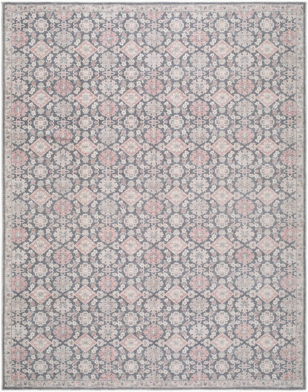 Patricia Rodi x LIVABLISS Aurora PRAR-2300 Slate-Gray Area Rug