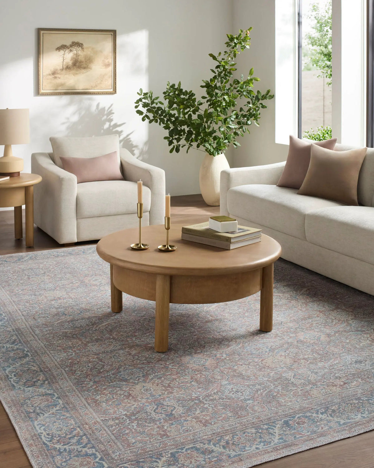 Livabliss x Patricia Rodi Ignis PRIG-2300 Dusty-Rose Area Rug