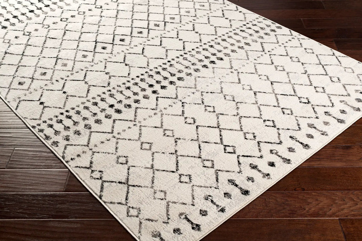 LIVABLISS Pisa PSS-2300 Black Area Rug
