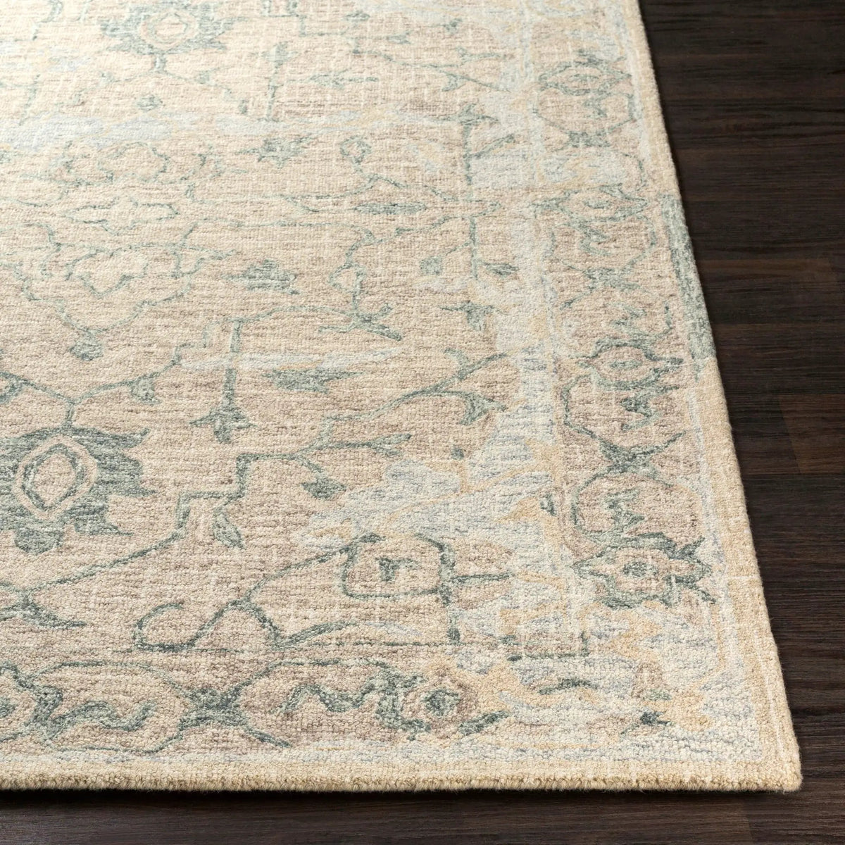 LIVABLISS Piastrella PST-2303 Dark-Green Area Rug