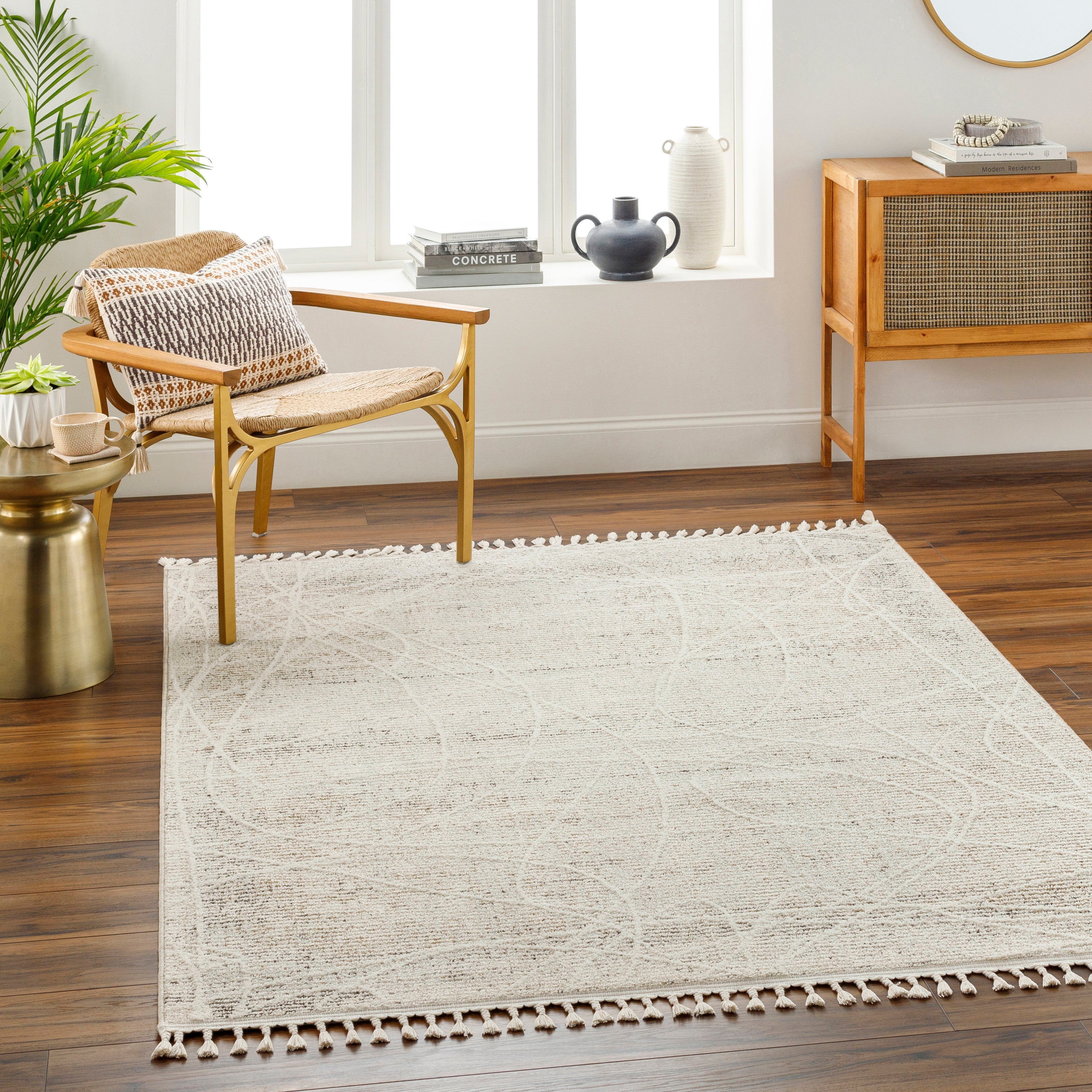 Surya Rudy RDY-2303 Gray Area Rug by LIVABLISS