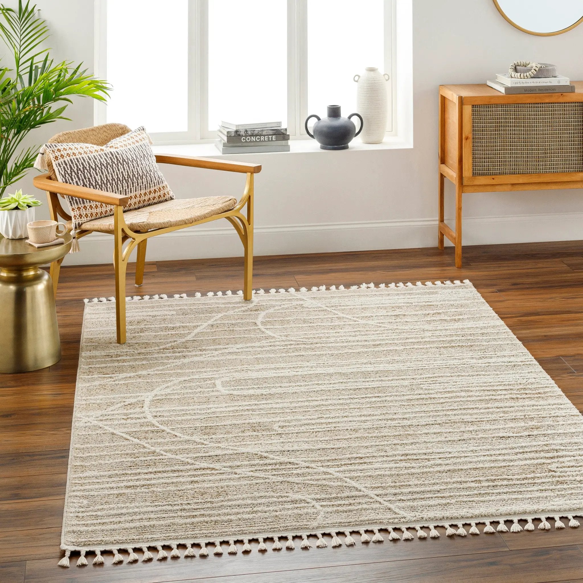 Rudy RDY-2304 Gray Area Rug by LIVABLISS