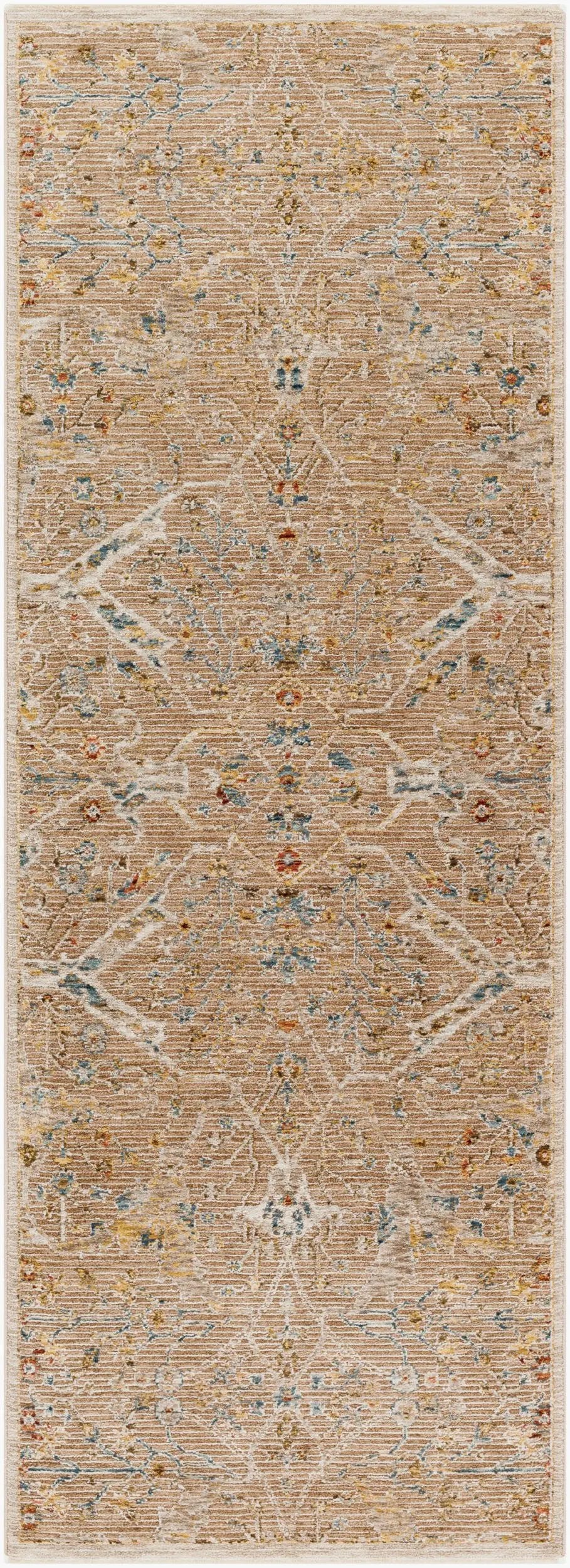 LIVABLISS Reina REN-2300 Light-Brown Area Rug
