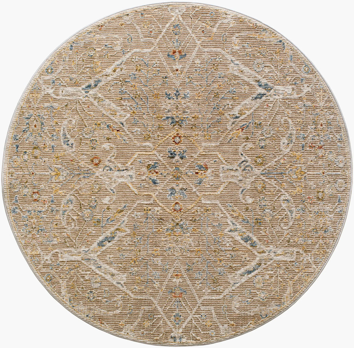 LIVABLISS Reina REN-2300 Light-Brown Area Rug