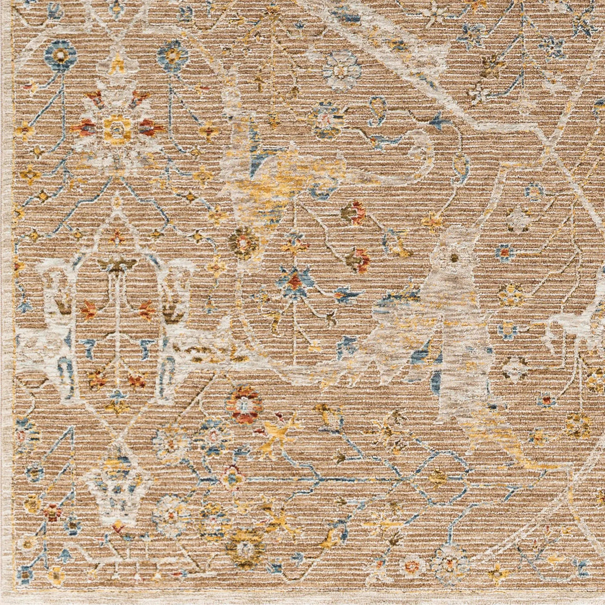 LIVABLISS Reina REN-2300 Light-Brown Area Rug