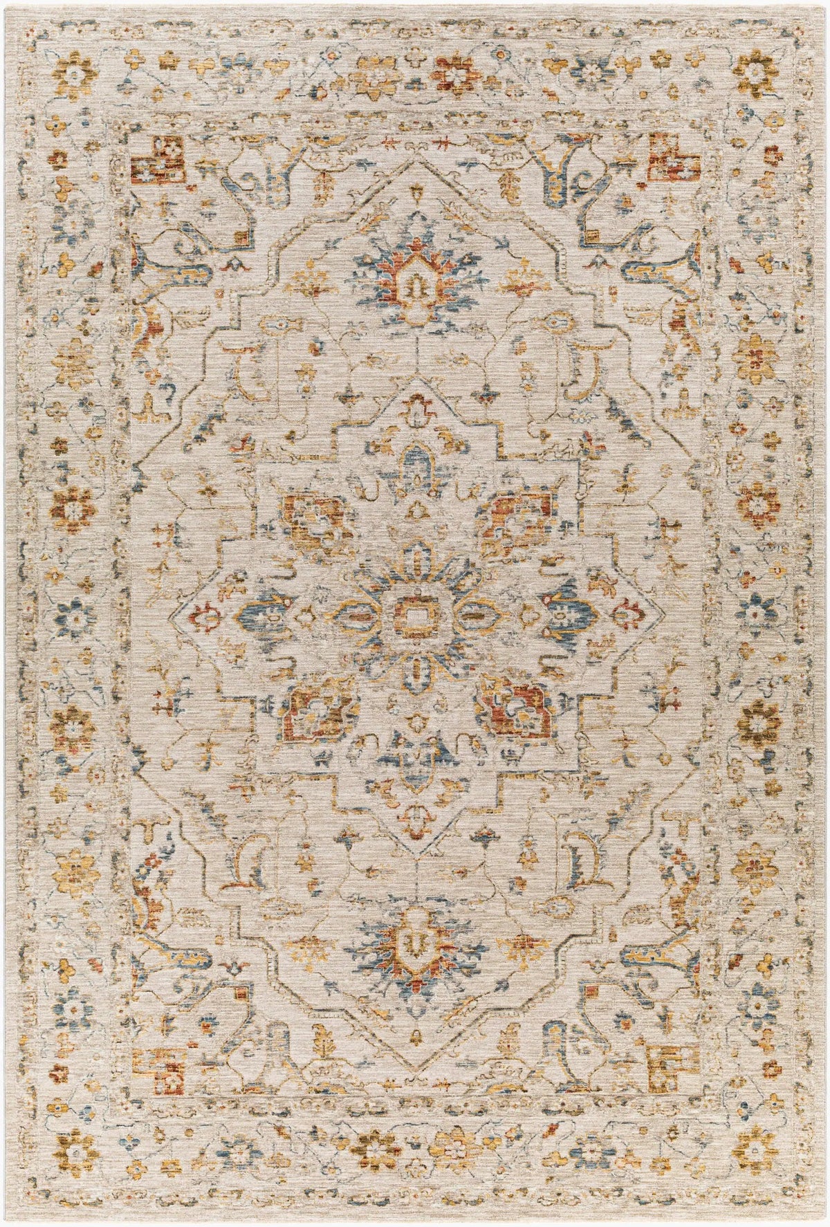 LIVABLISS Reina REN-2303 Light-Gray Area Rug