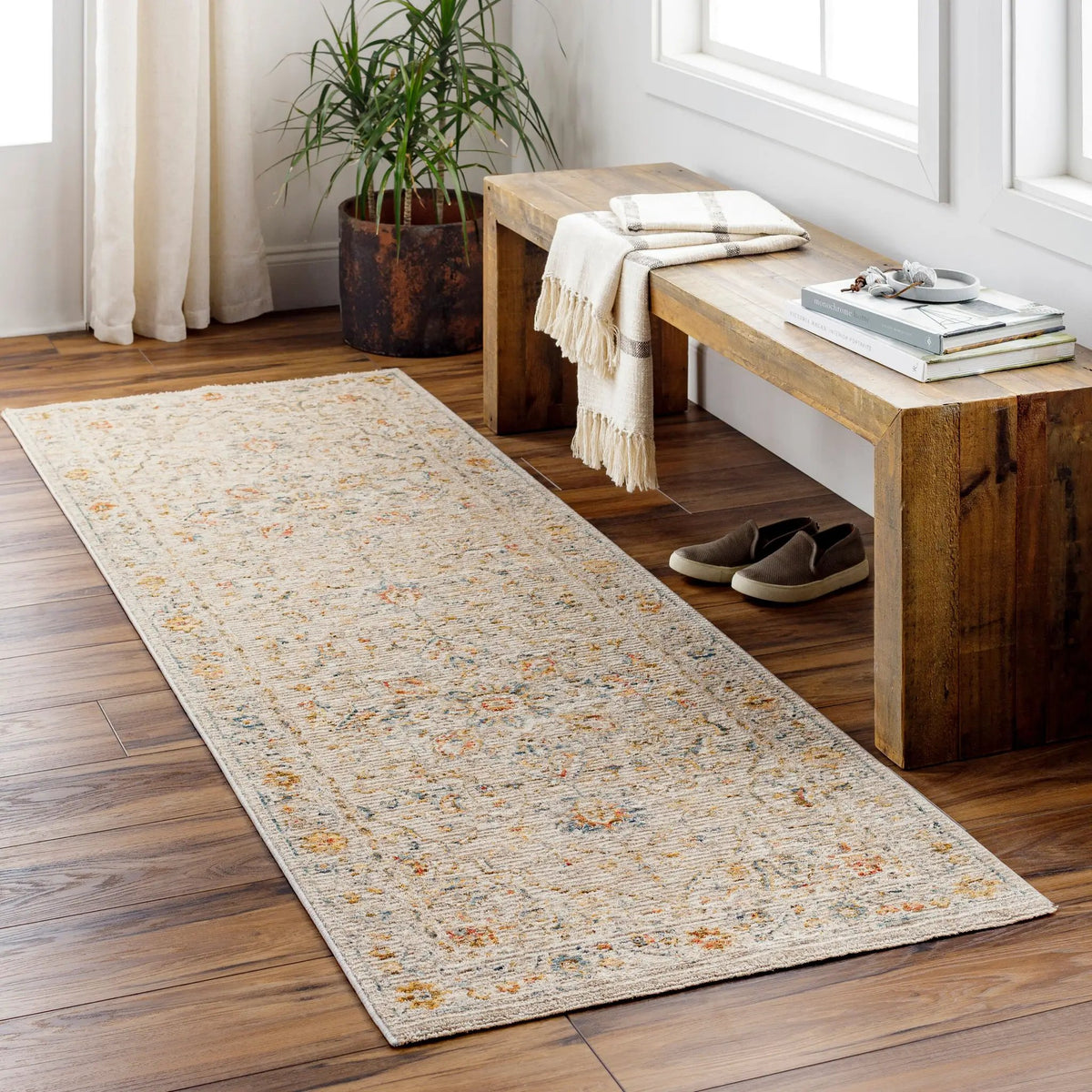 LIVABLISS Reina REN-2303 Light-Gray Area Rug