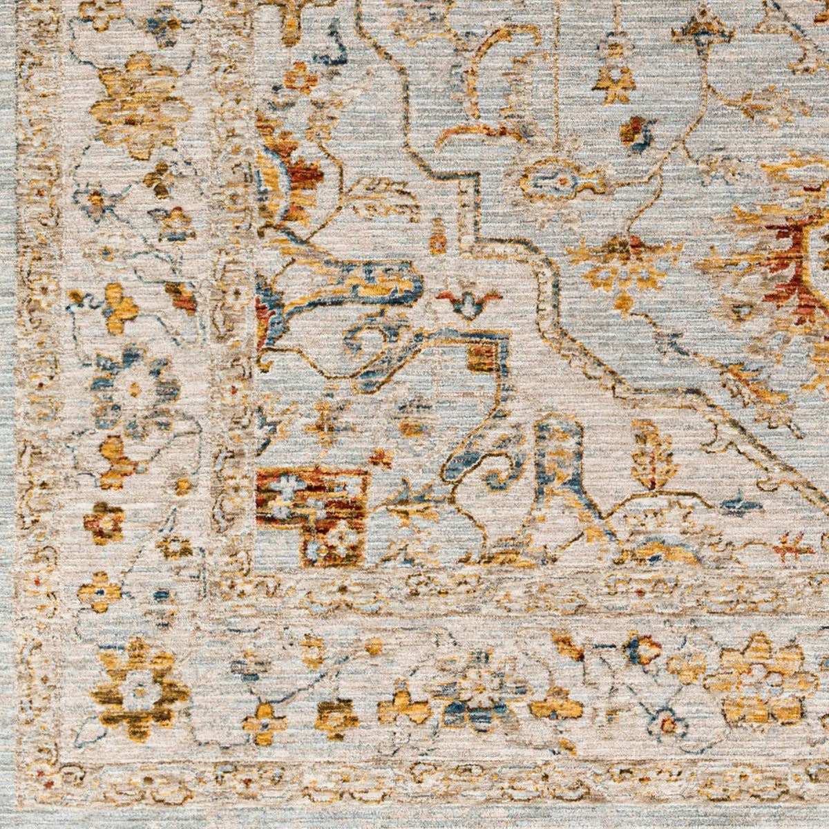 LIVABLISS Reina REN-2304 Light-Gray Area Rug