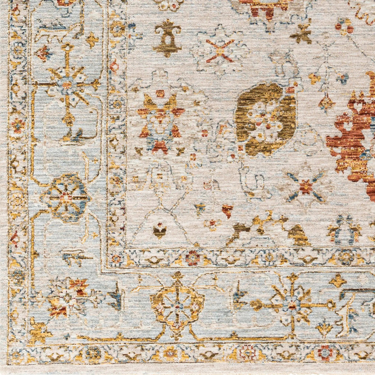 LIVABLISS Reina REN-2309 Light-Gray Area Rug