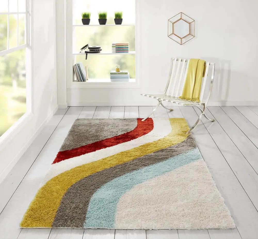Retro RET-6 (Classic 70's) Multicolor Area Rug by Novogratz by Momeni