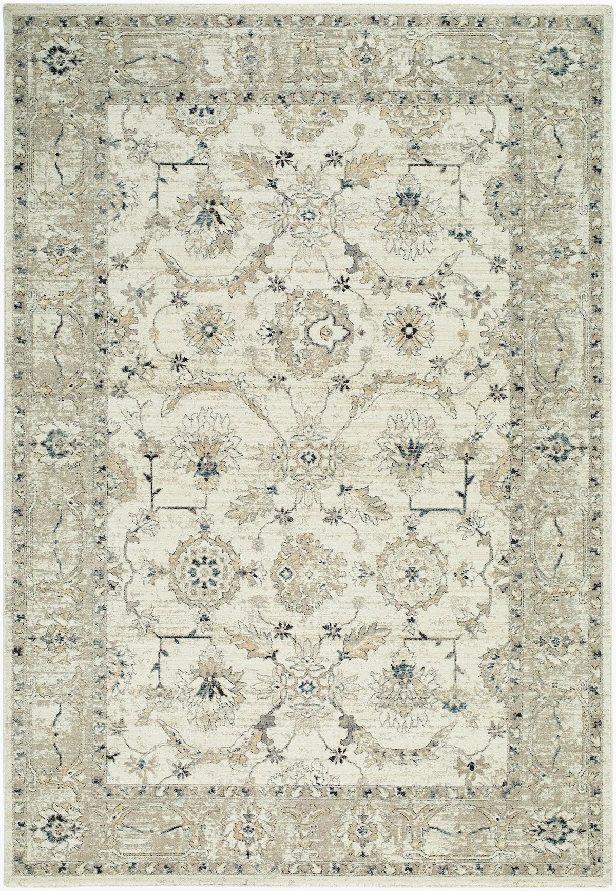 LIVABLISS Reflection RFL-2301 Ivory Area Rug