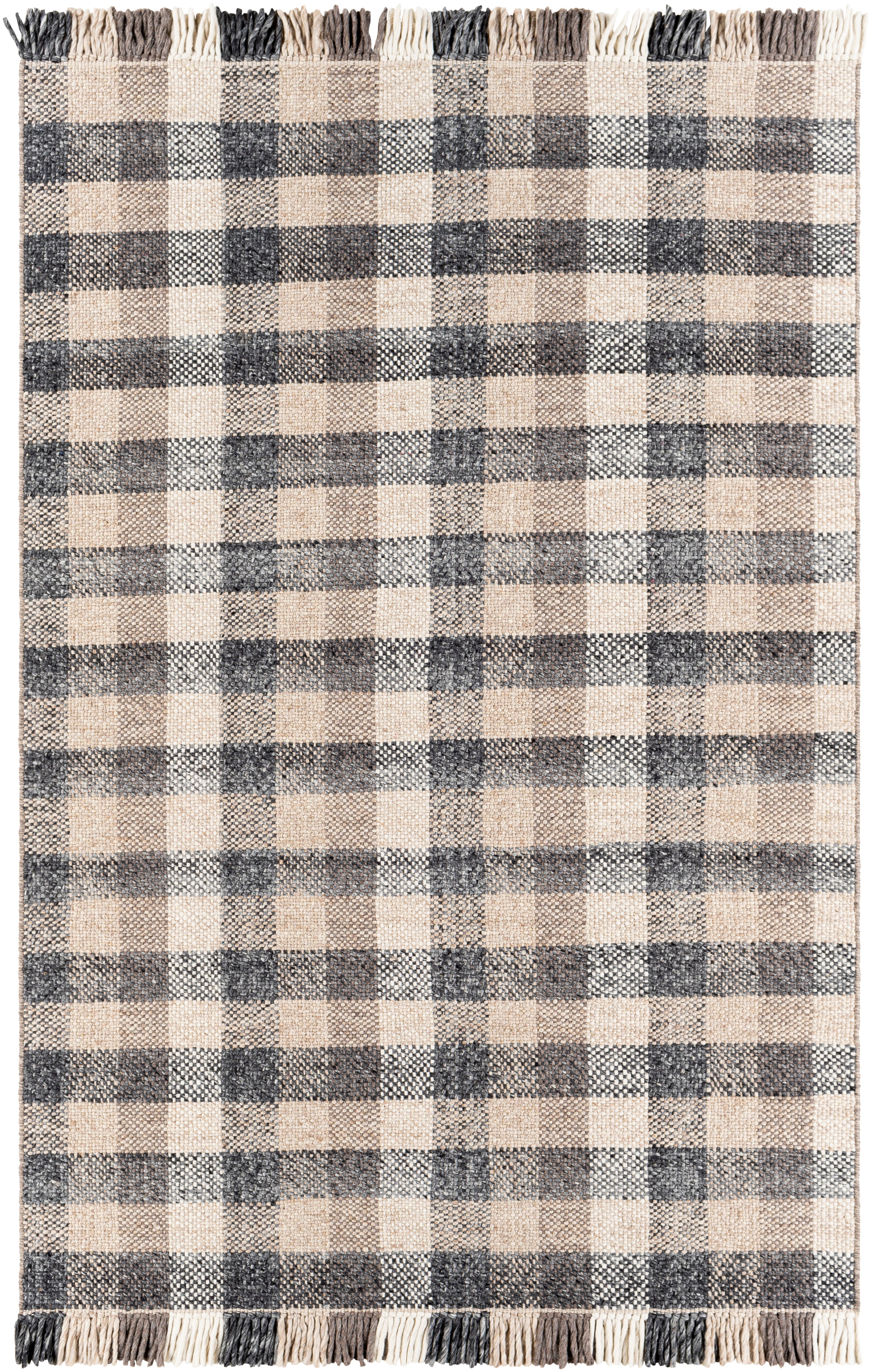 Surya Reliance RLI-2308 Charcoal Area Rug by LIVABLISS