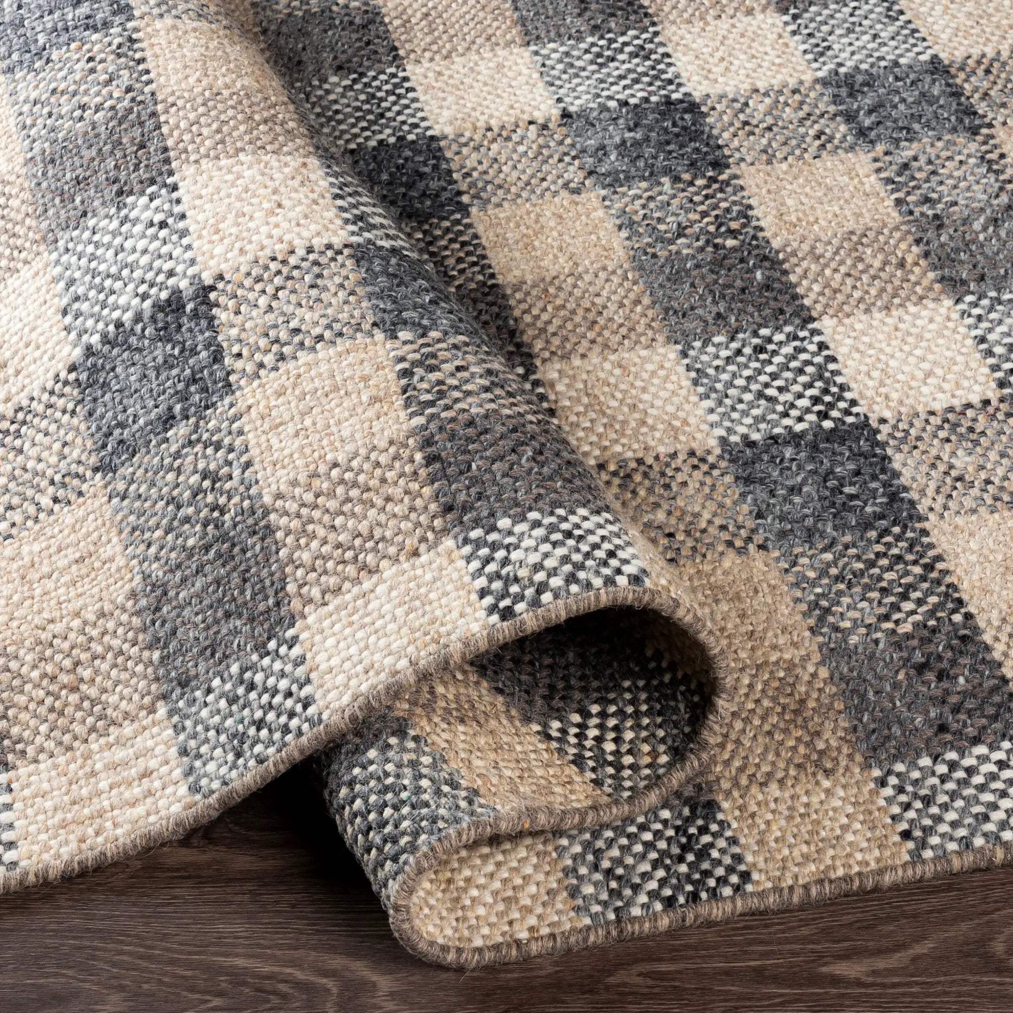 Reliance RLI-2308 Charcoal Area Rug by LIVABLISS