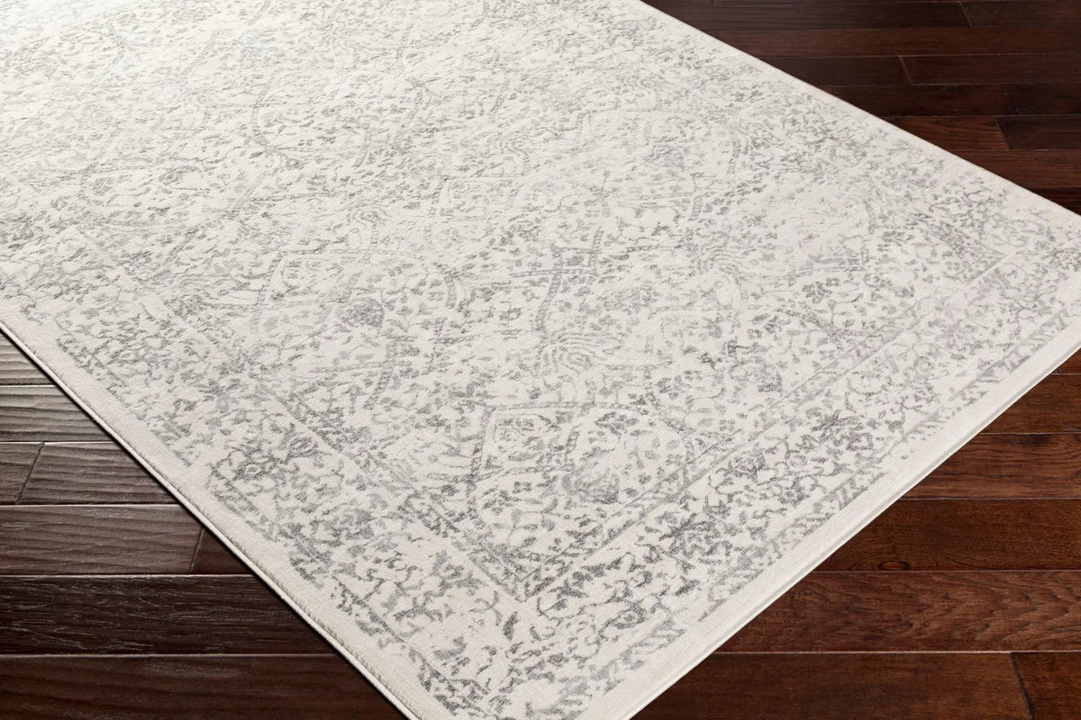 LIVABLISS Roma ROM-2300 White Area Rug
