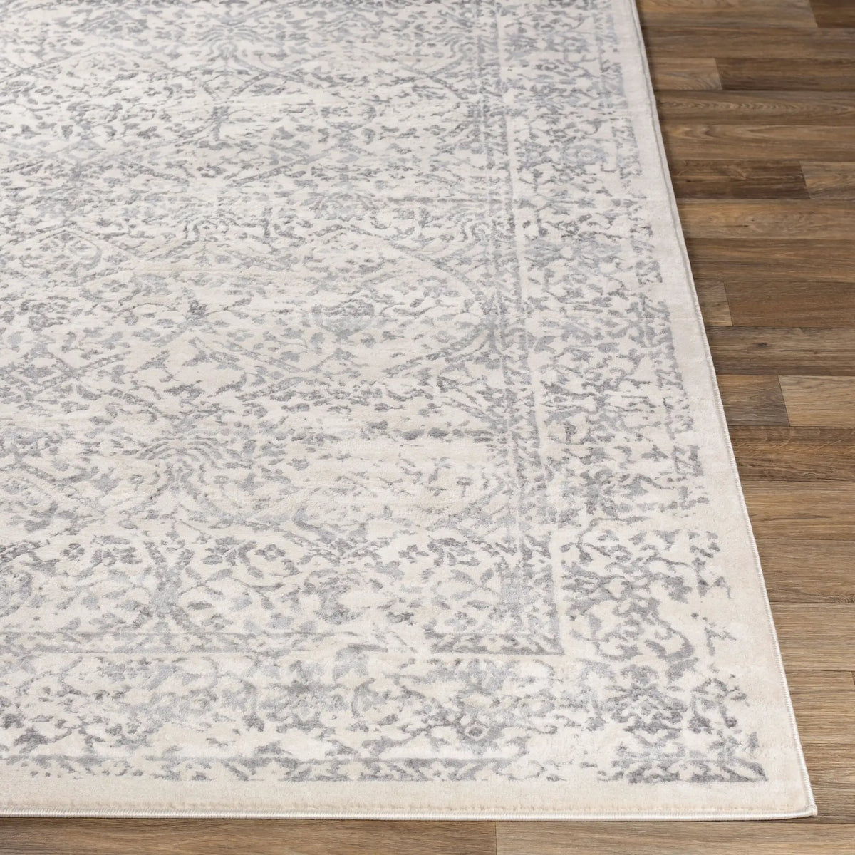 LIVABLISS Roma ROM-2300 White Area Rug