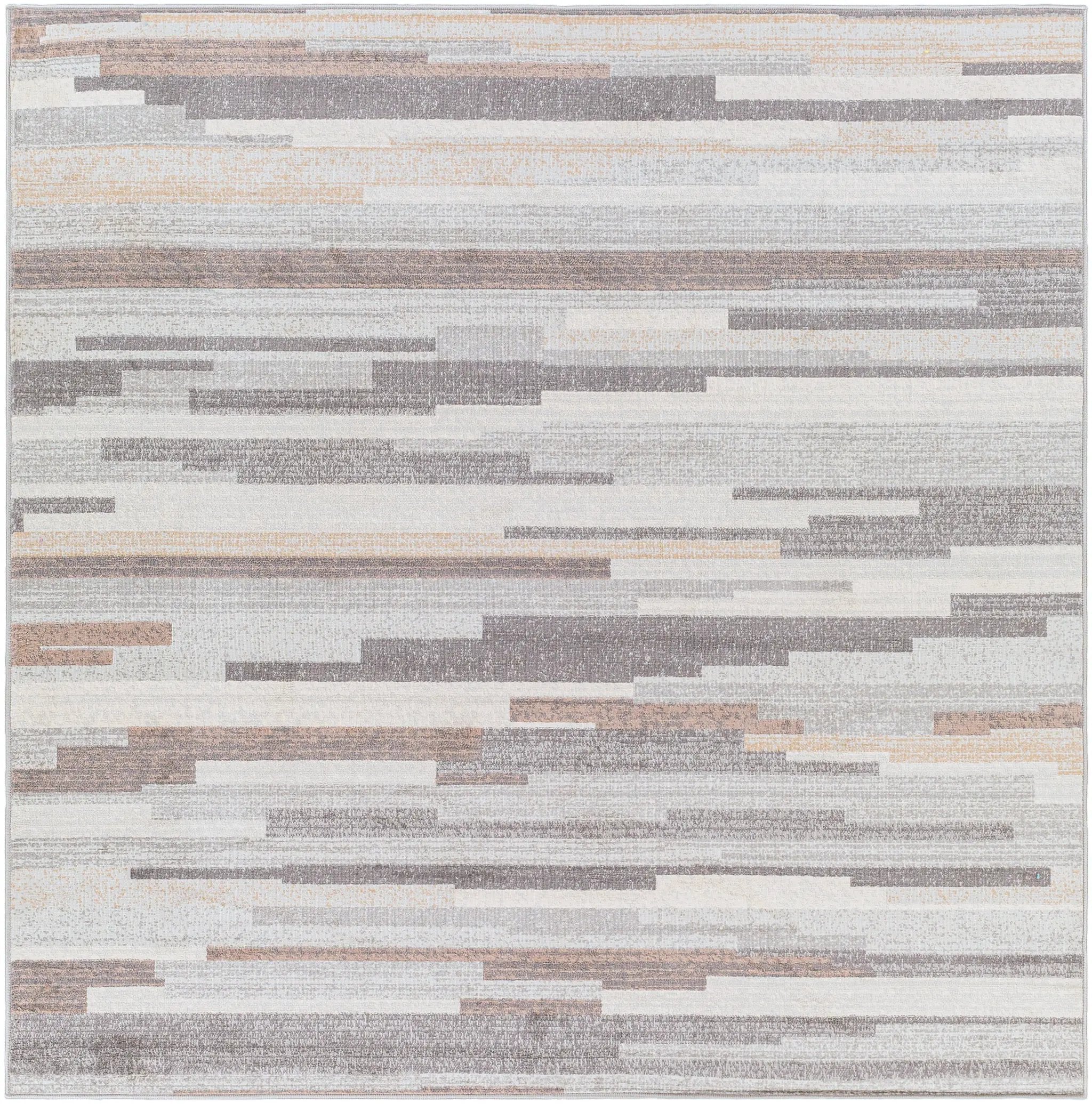 Roma ROM-2302 Gray Area Rug by LIVABLISS