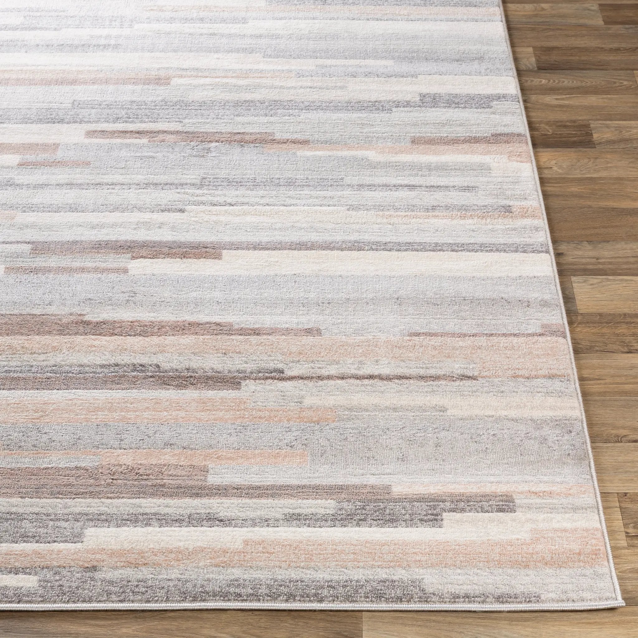 Roma ROM-2302 Gray Area Rug by LIVABLISS