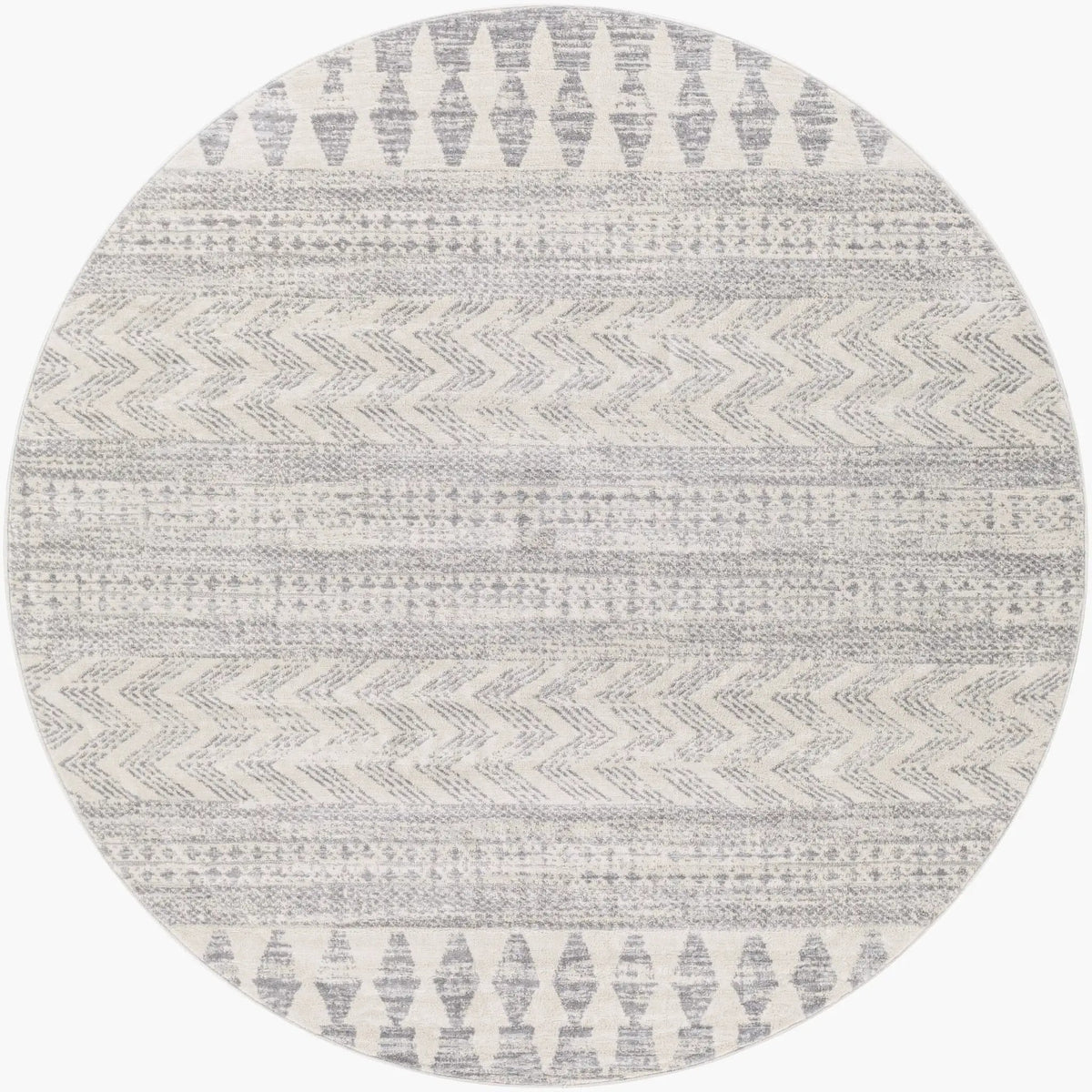 LIVABLISS Roma ROM-2329 White Area Rug