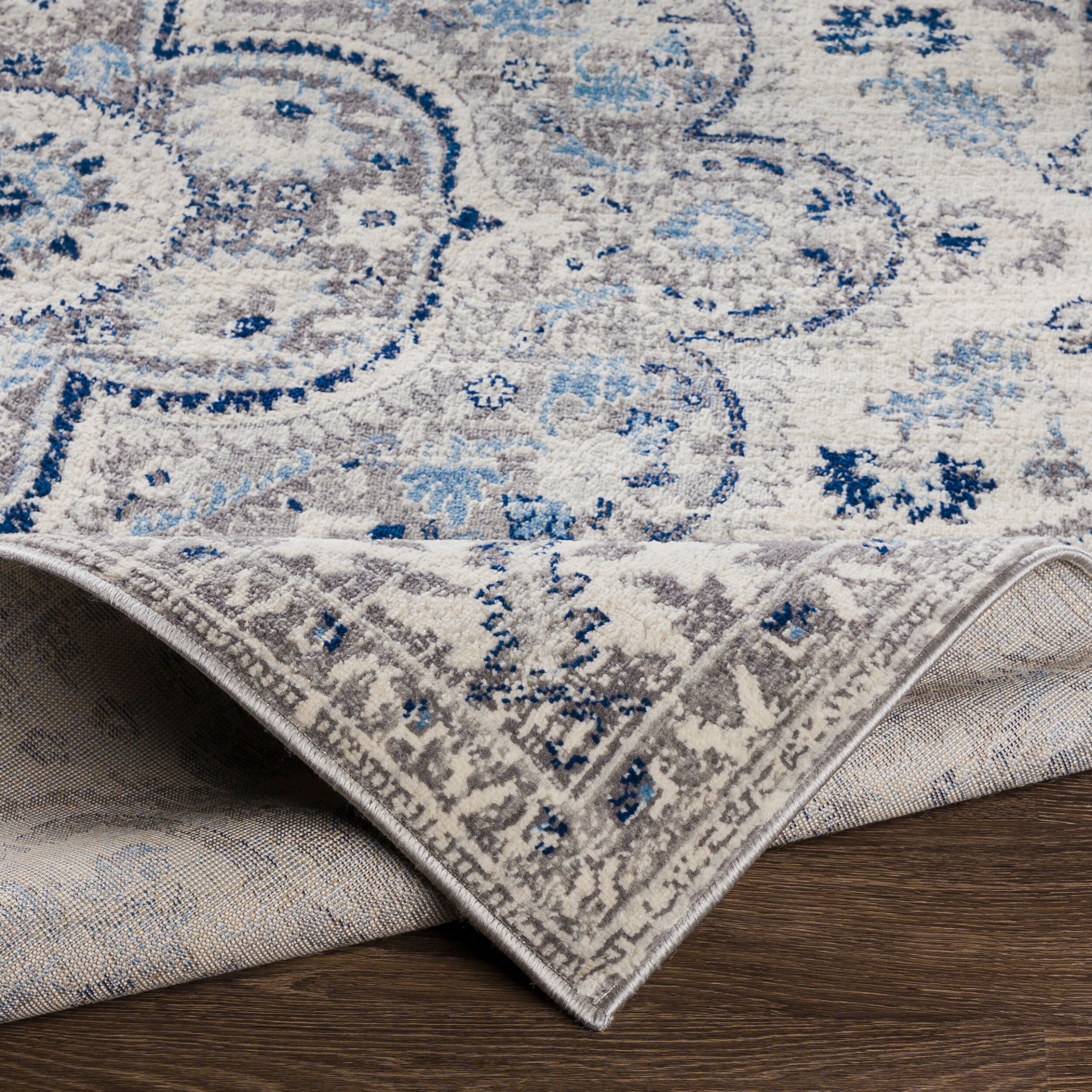 Surya Roma ROM-2359 Blue Area Rug by LIVABLISS