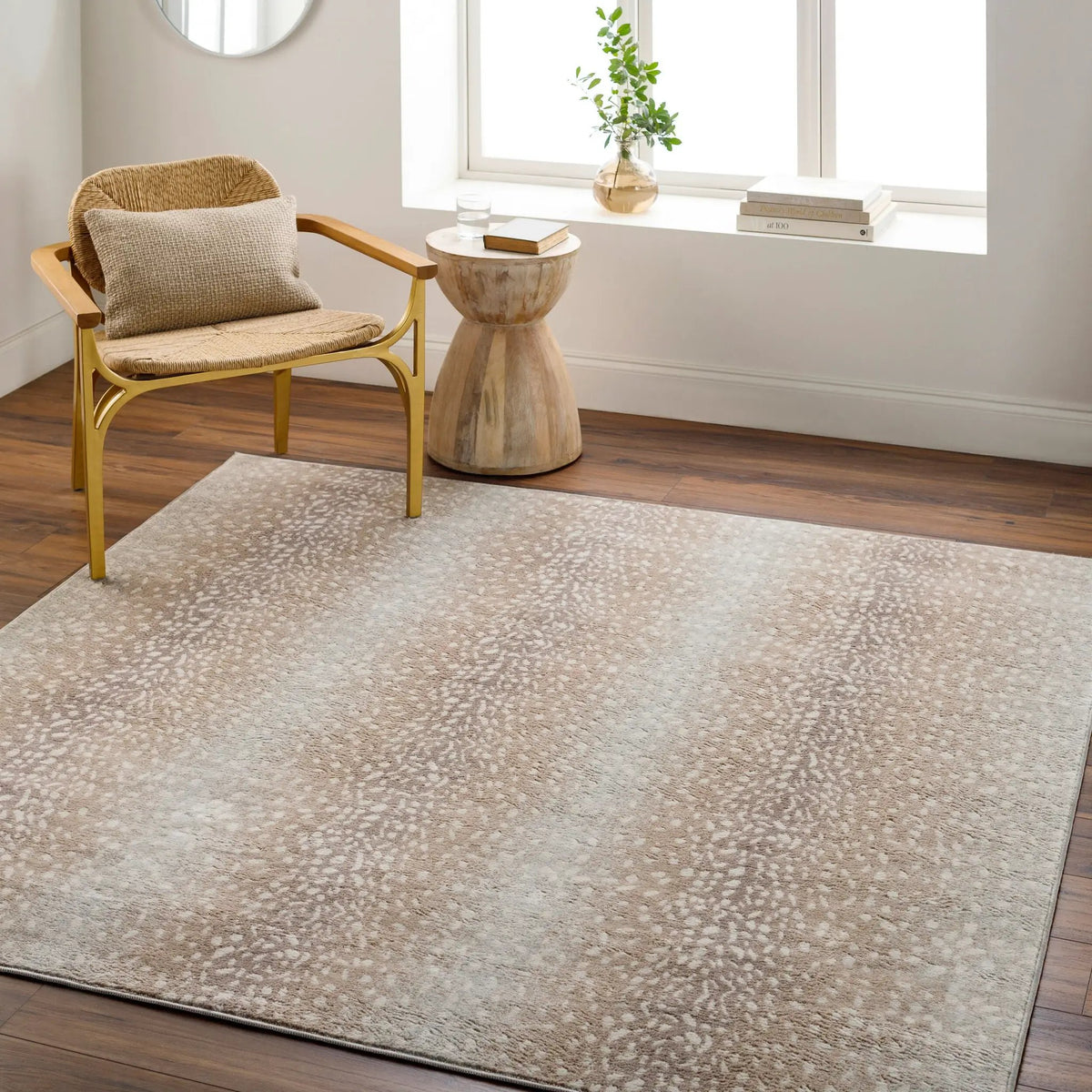 LIVABLISS Roma ROM-2374 Tan Area Rug