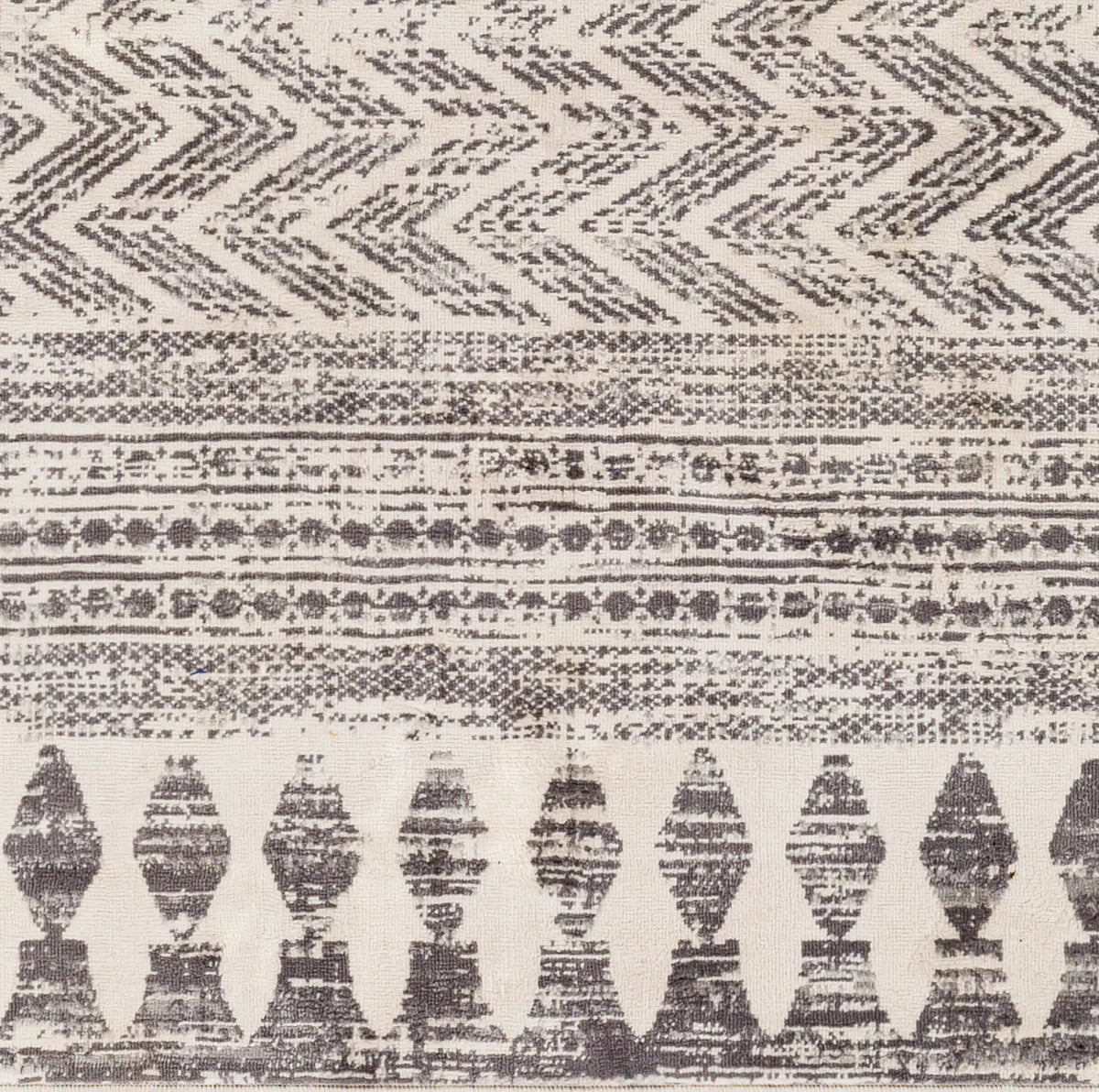 LIVABLISS Roma ROM-2396 Gray Area Rug