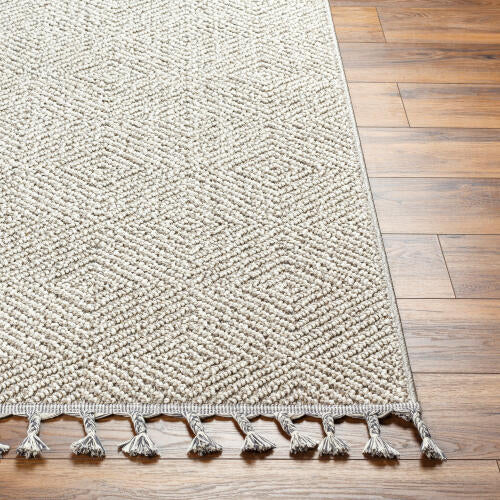 Surya Rockport RPT-2310 Light Gray Area Rug by LIVABLISS