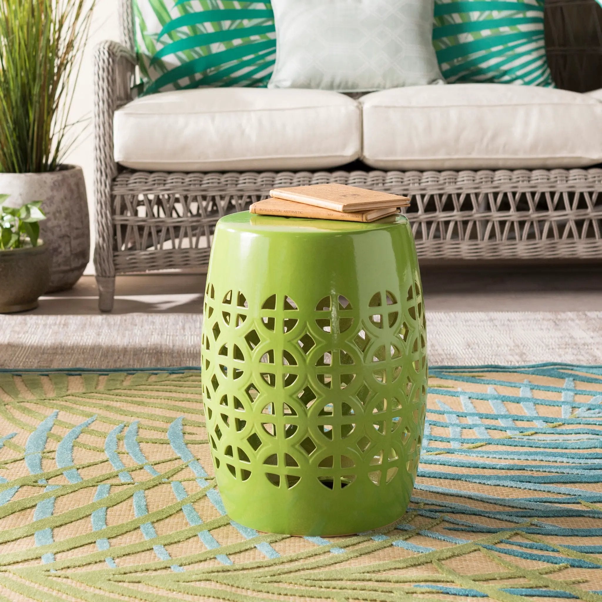 Ridgeway RWY-006 Garden Stool by LIVABLISS