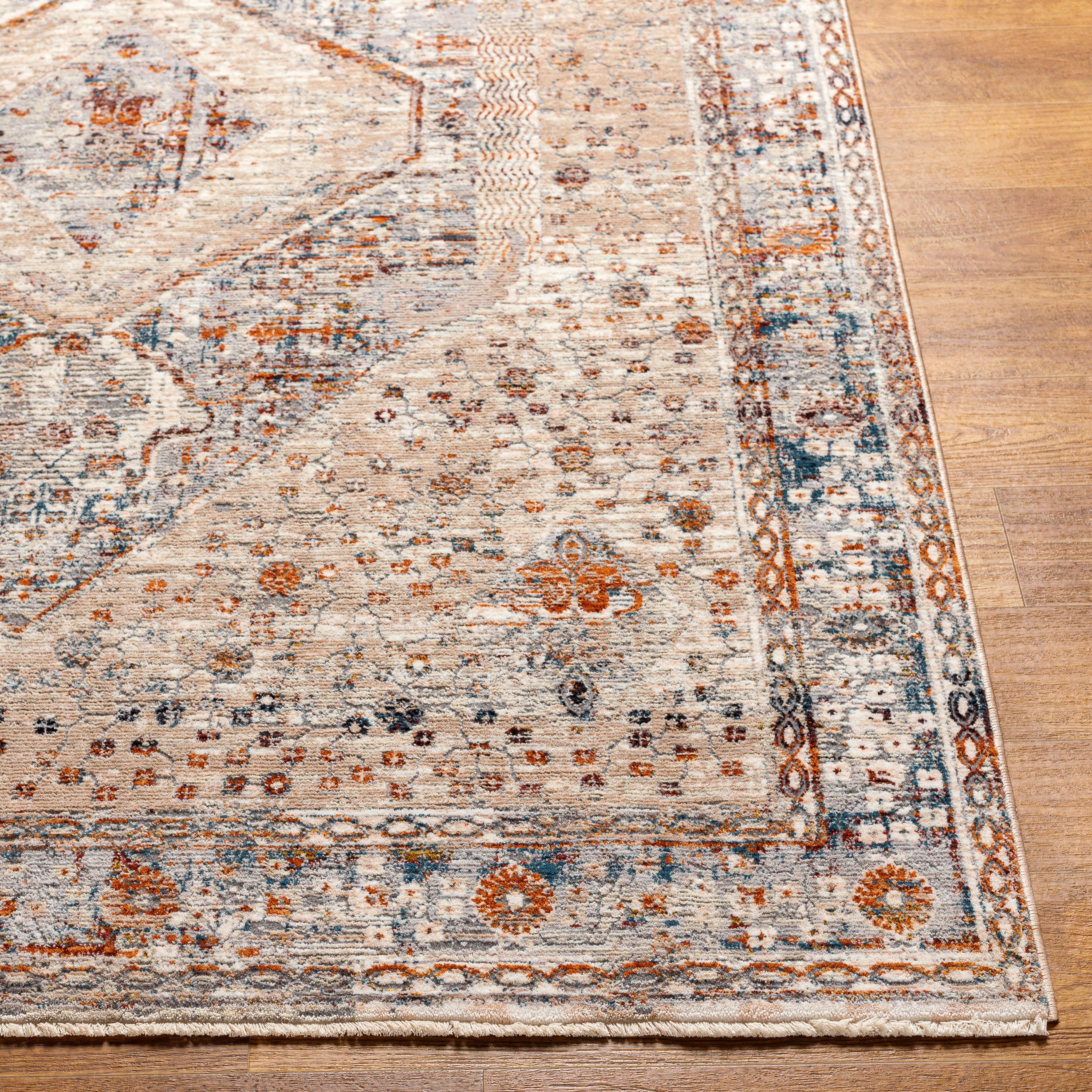 Surya Arya RYA-2305 Medium Gray Area Rug by LIVABLISS