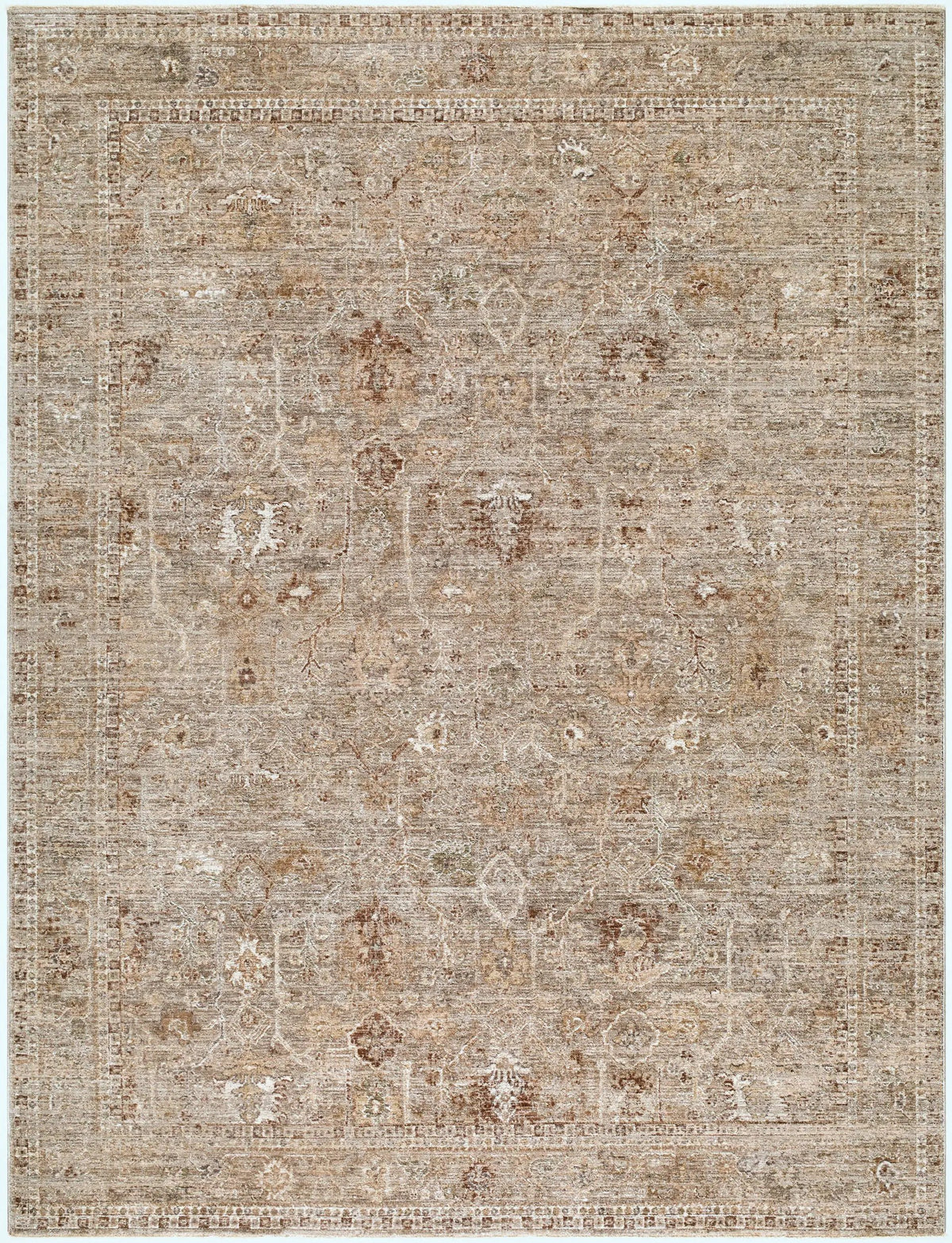 Livabliss x Rachel Zoe The Vintage Edit II RZDT-2311 Brown Area Rug