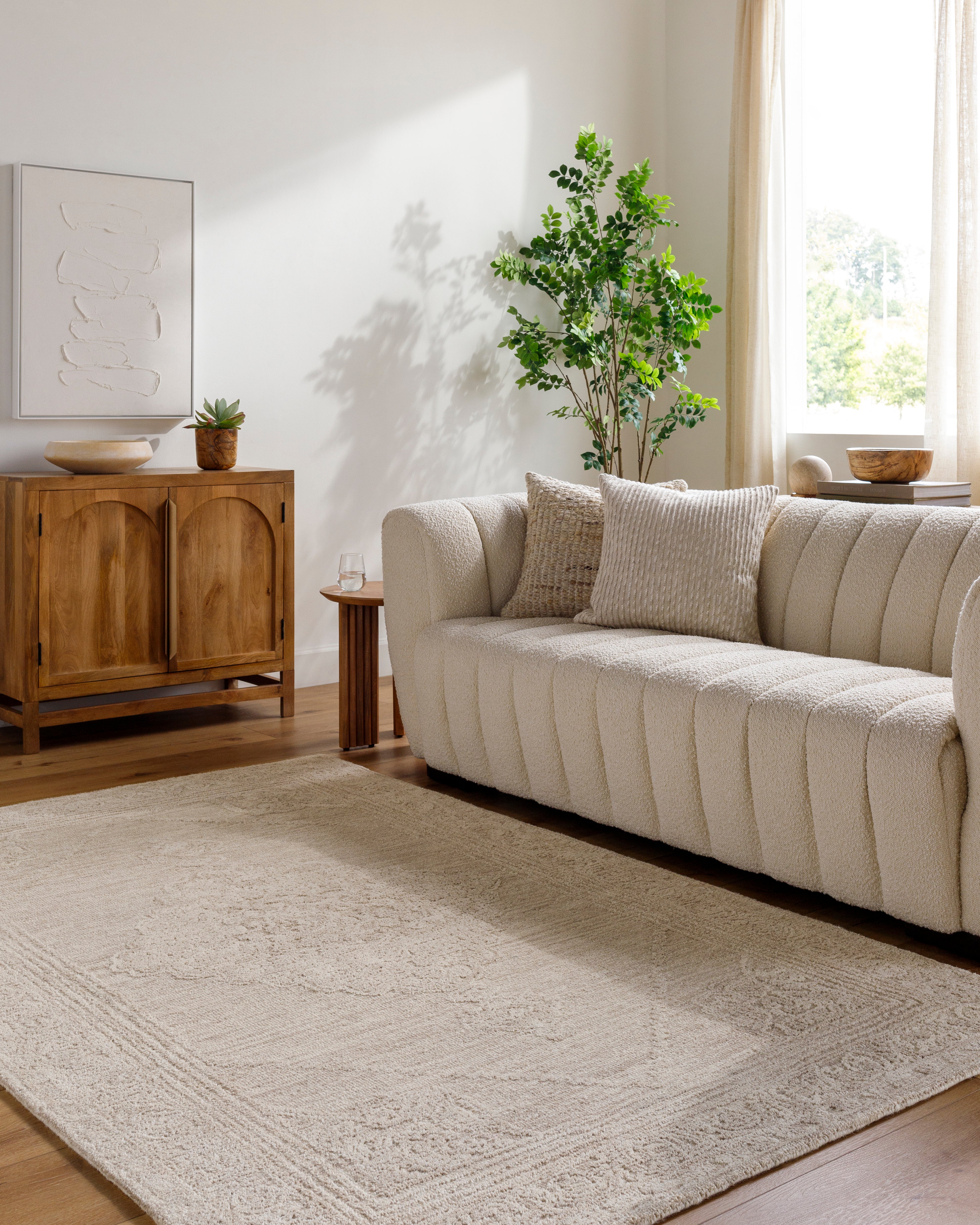 Surya Rize RZE-2303 Ivory Area Rug by LIVABLISS