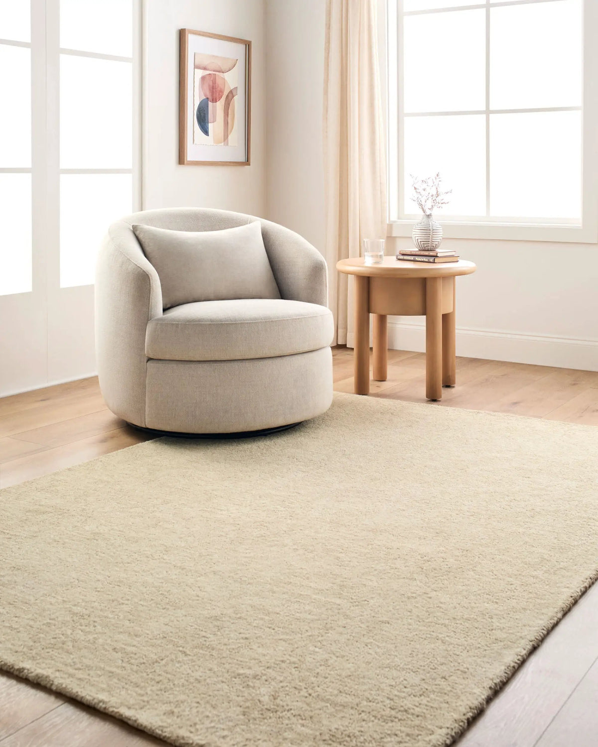 Livabliss x Rachel Zoe The Neutral Edit RZNE-2302 Beige Area Rug