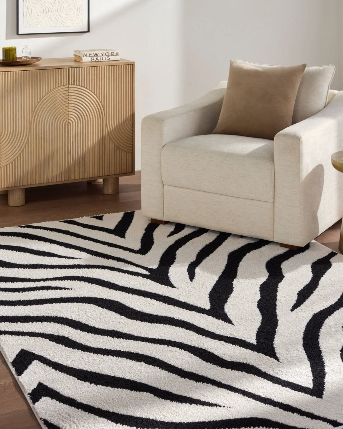Livabliss x Rachel Zoe The Studio Edit RZSE-2316 Cream Area Rug